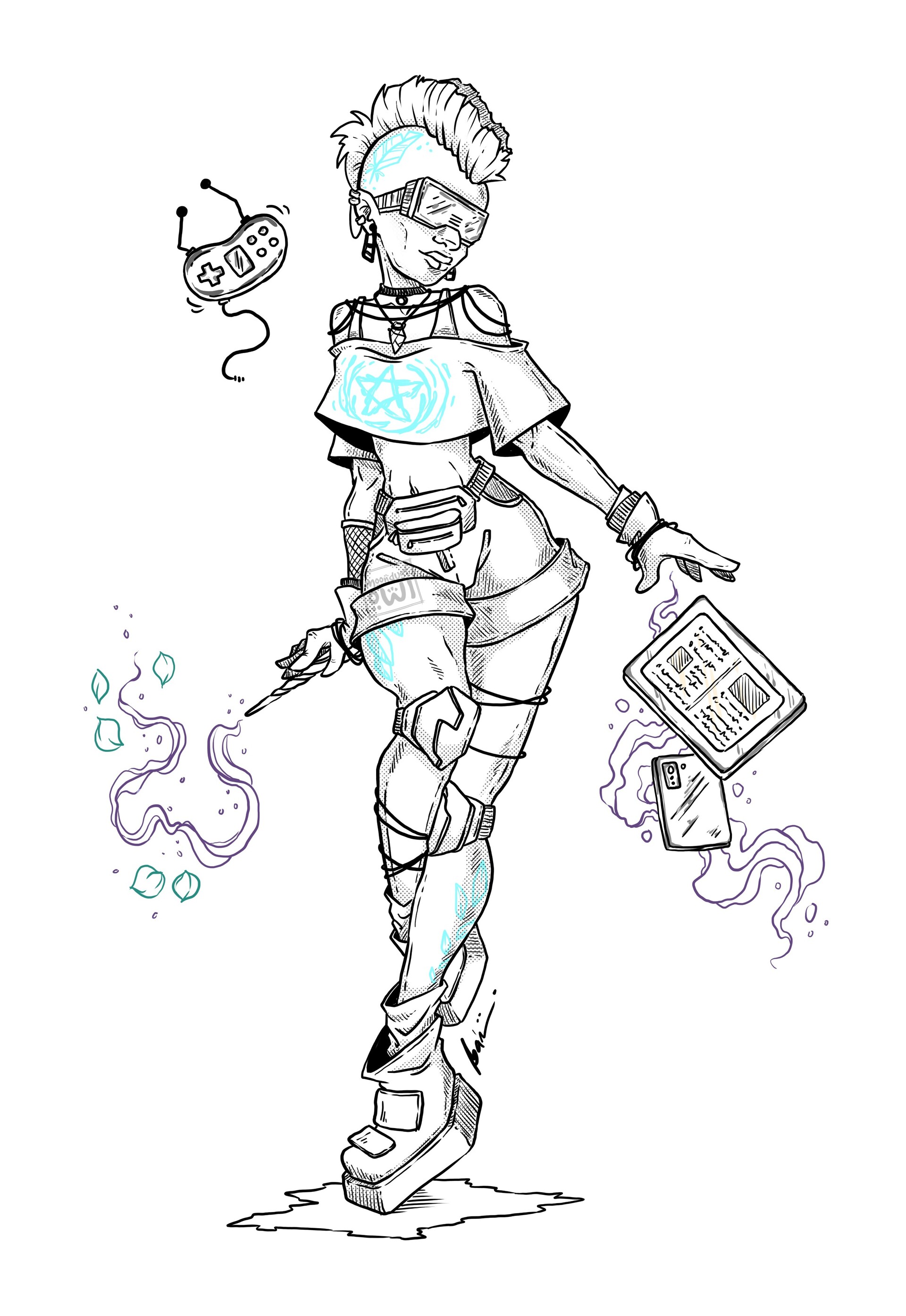 Modern Day Witch by Zita Banyai r/ImaginaryWitches