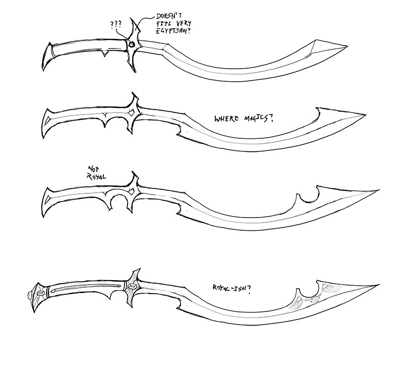 Matthew Emes - Fantasy Khopesh