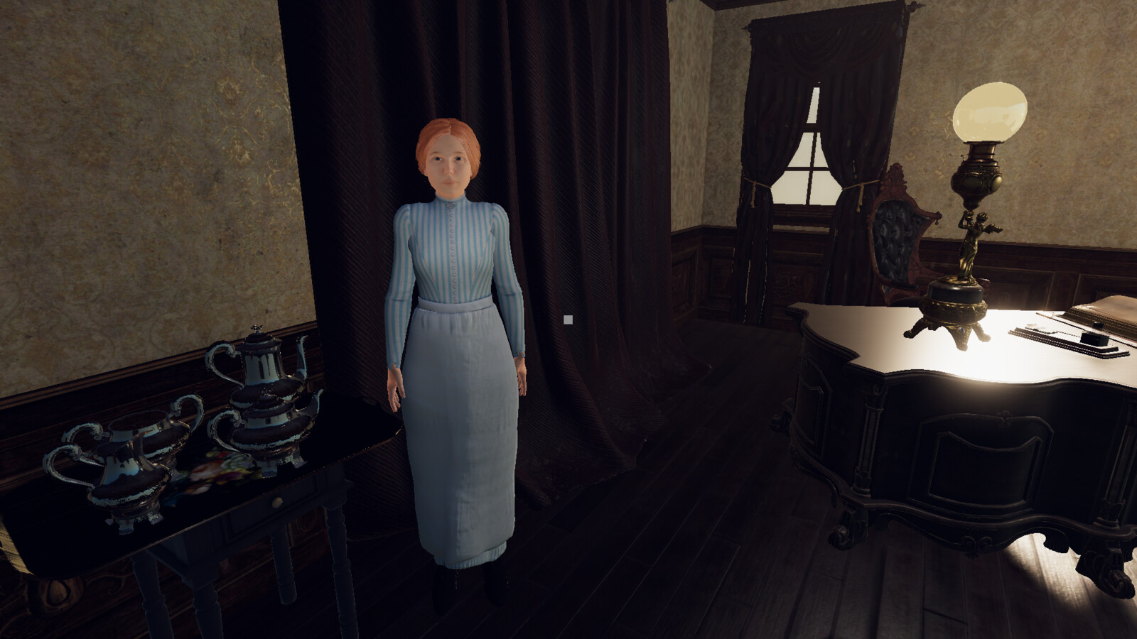Bridget's Story - screencap from interactive 3D Ancestory