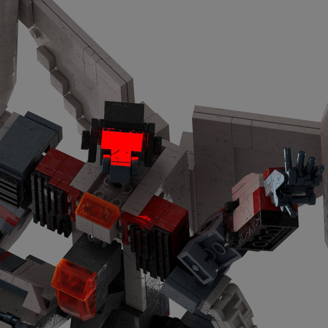 Lego transformers blitzwing top