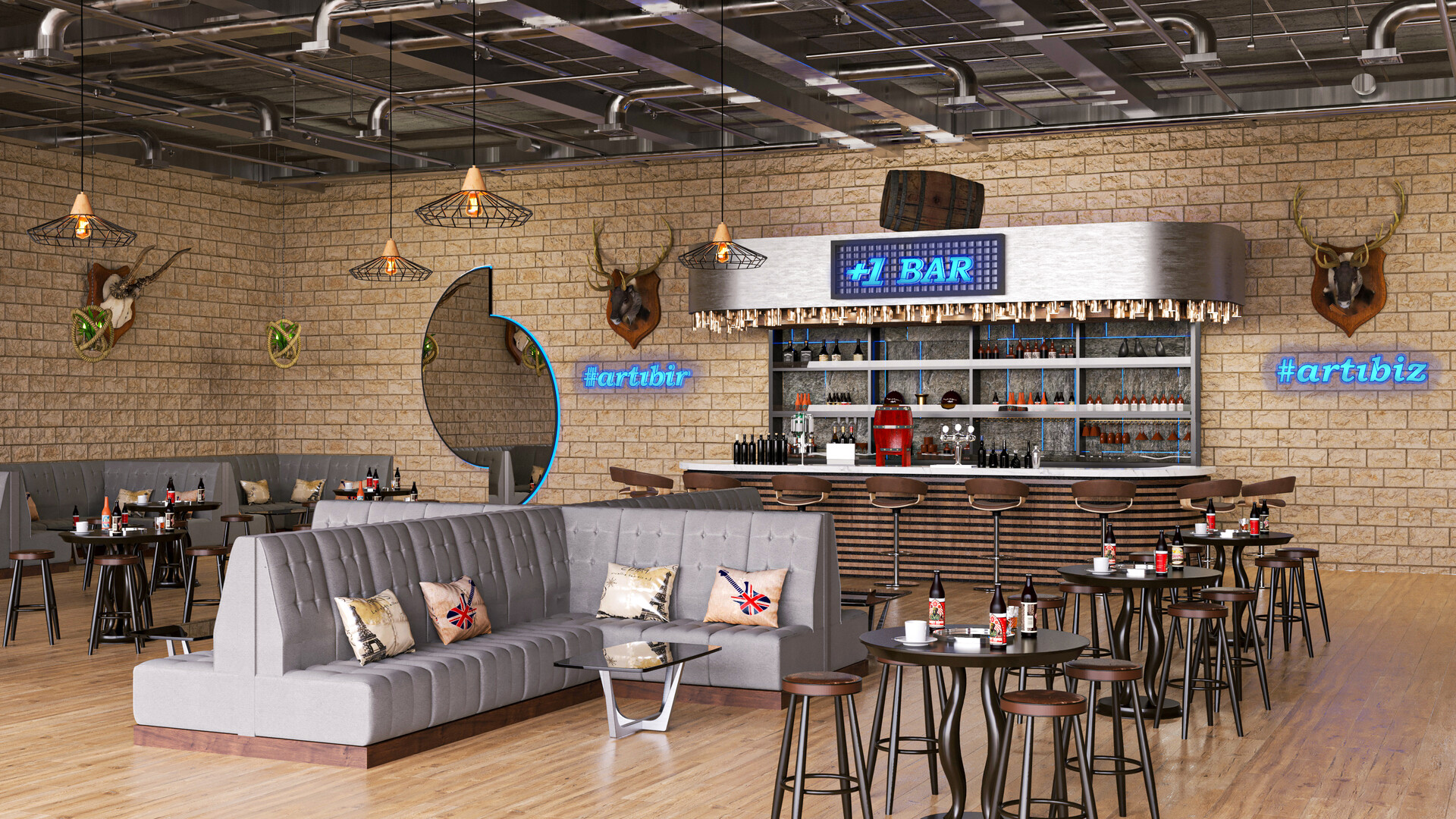 ArtStation - Bar Concept Design Renders