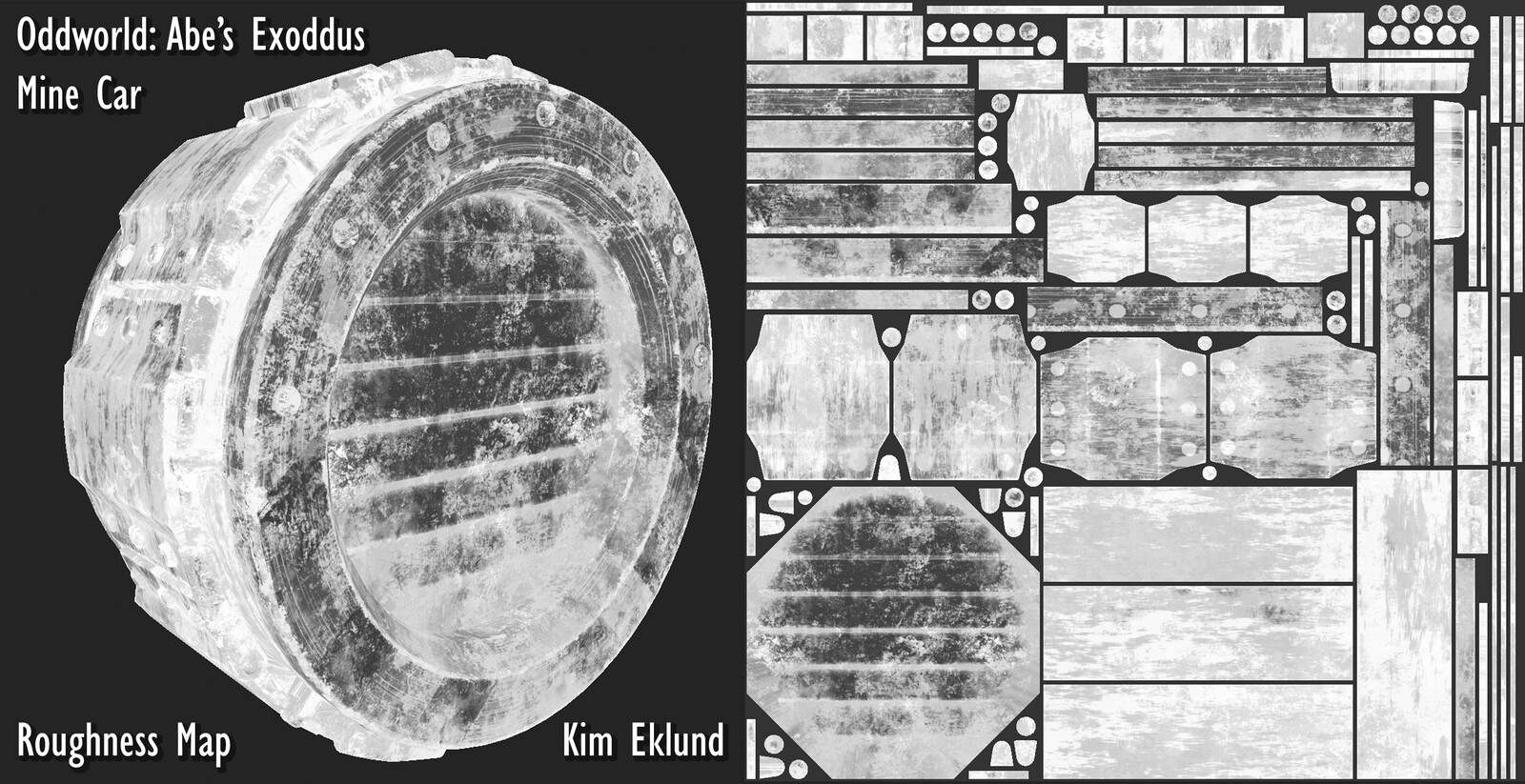 Kim Eklund - Mine Car - Oddworld Fan Art