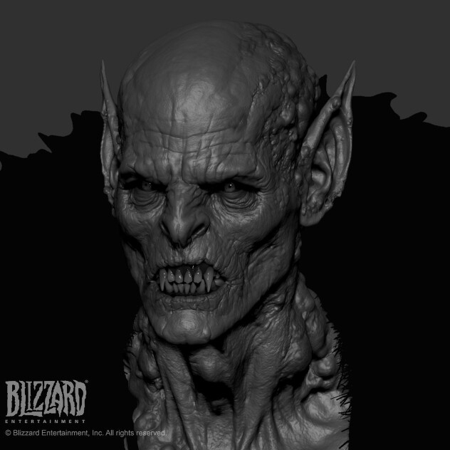 ArtStation - Diablo Immortal 'Blood Knight' Key art