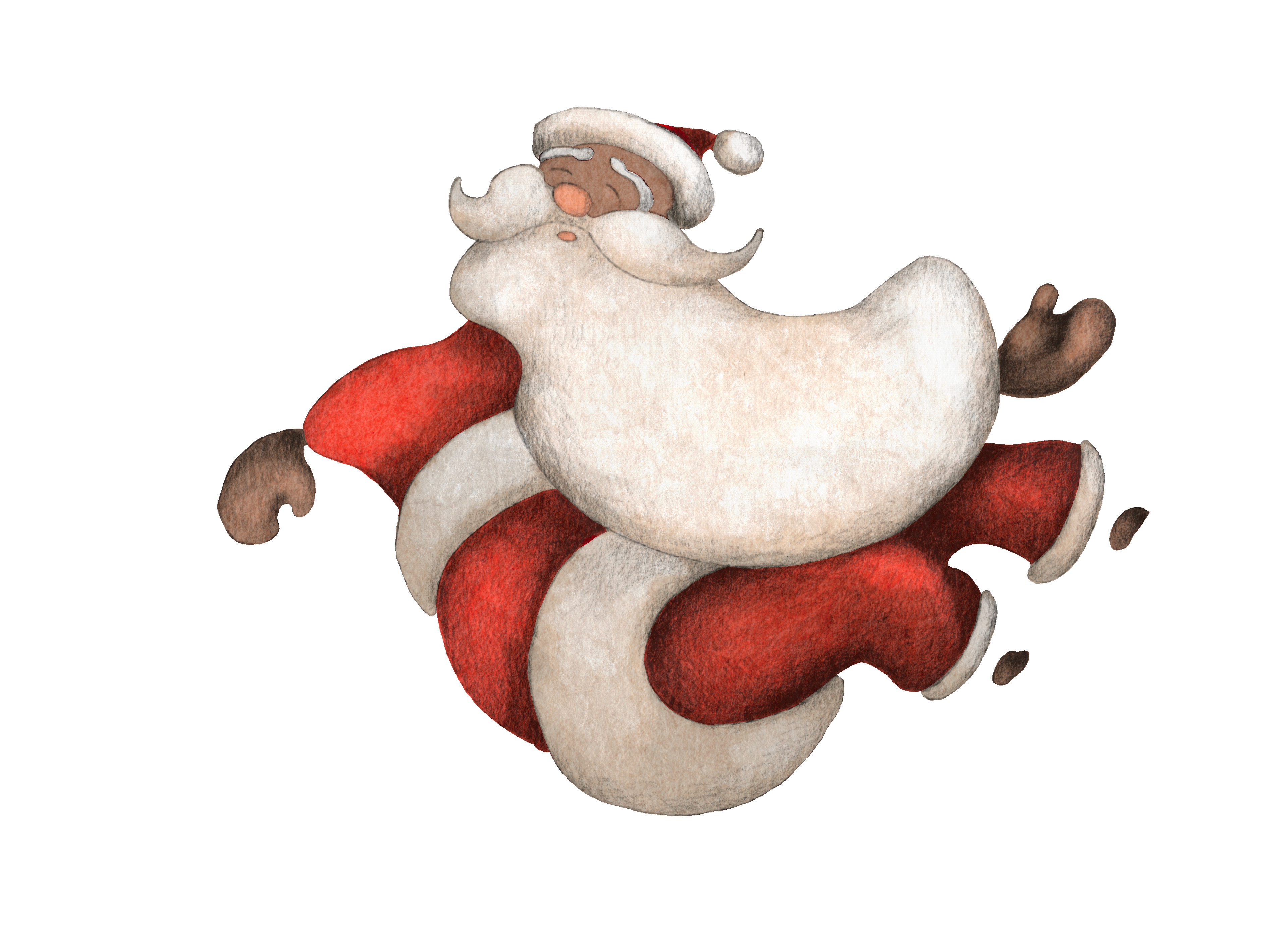 Santa Final Illustration