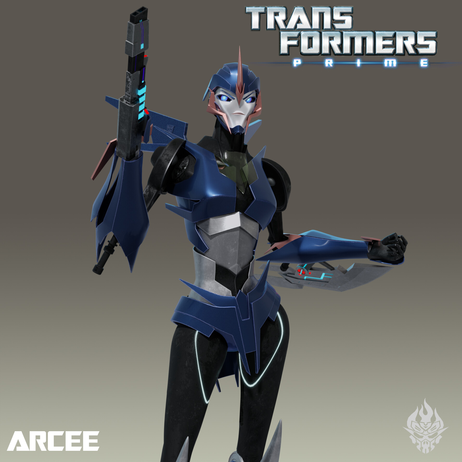ArtStation - Arcee From Transformers prime