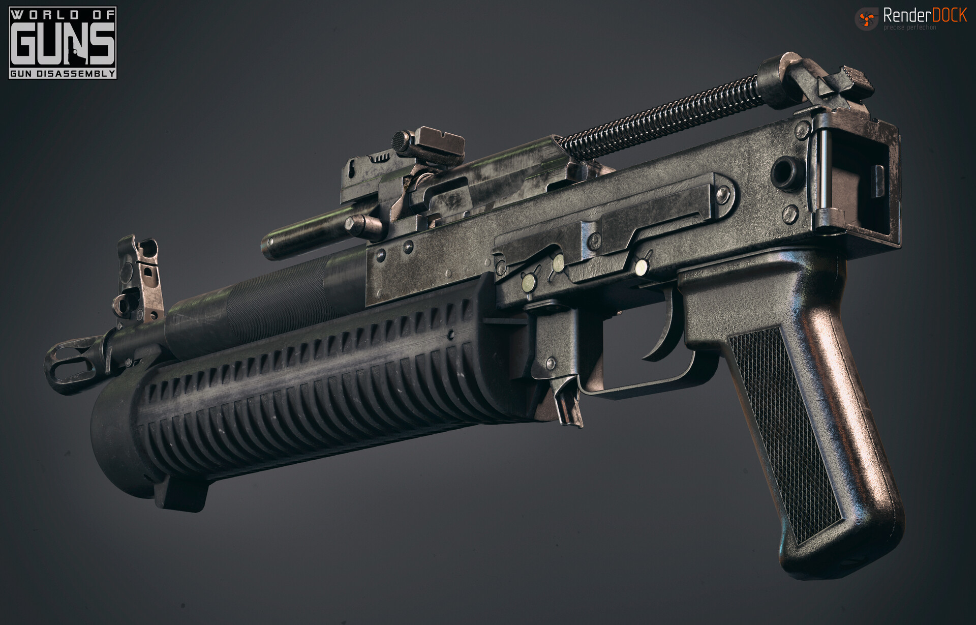 RenderDock - Bison PP-19 SMG