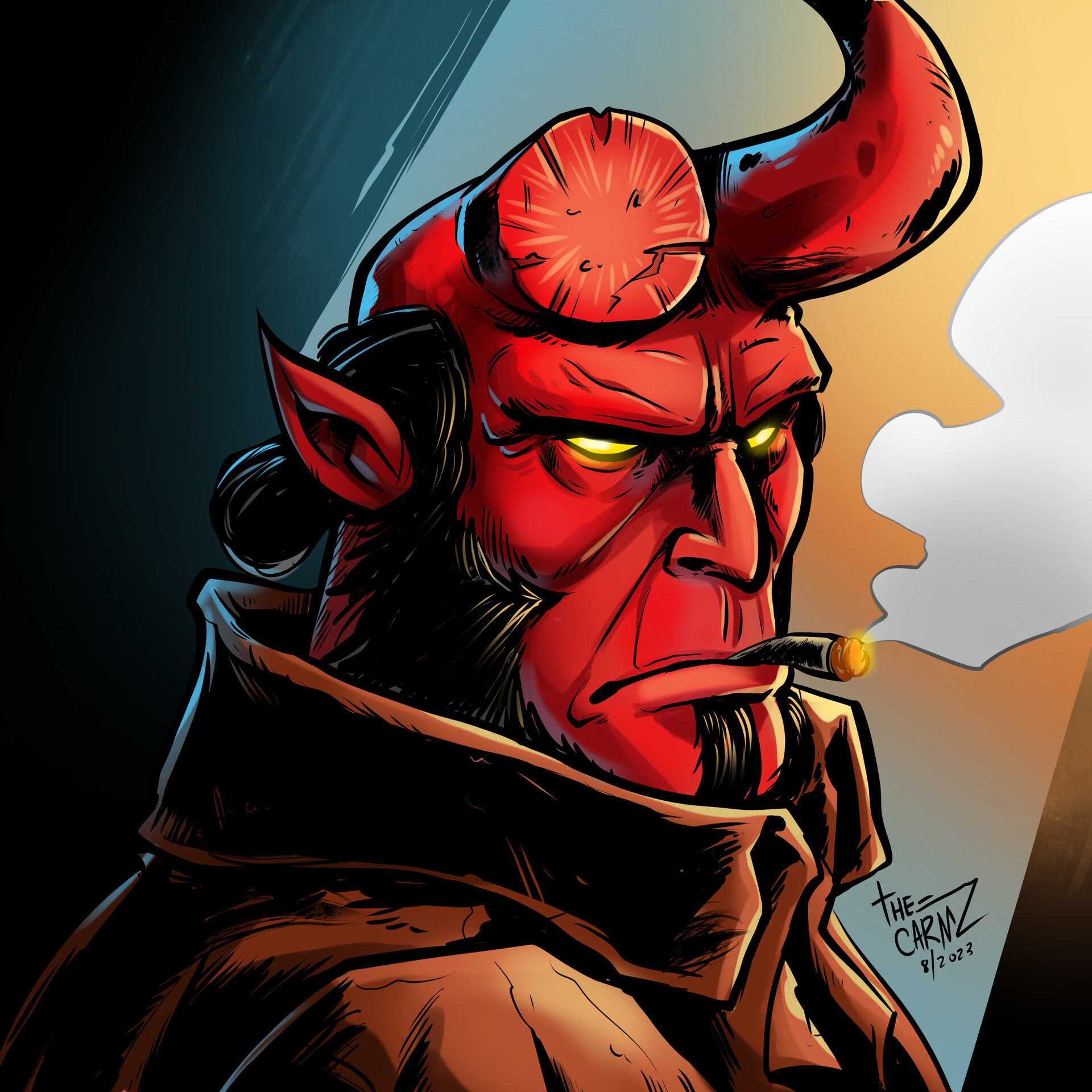 ArtStation - Hellboy