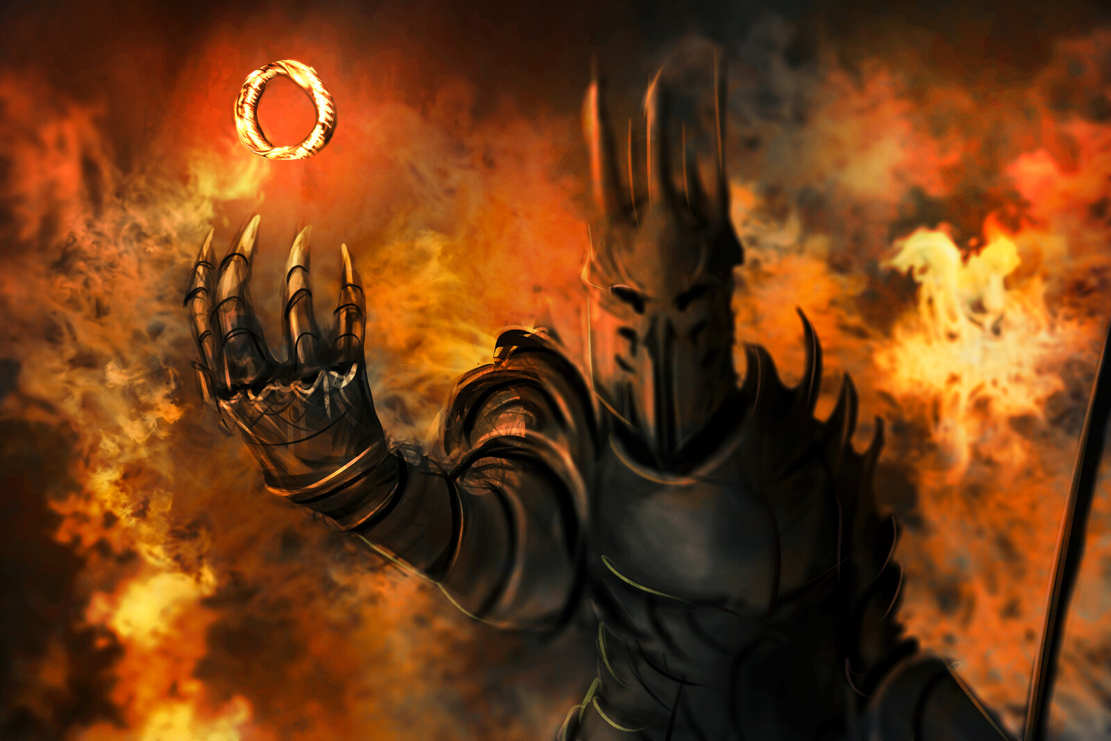 Ring of Power Sauron LOTR