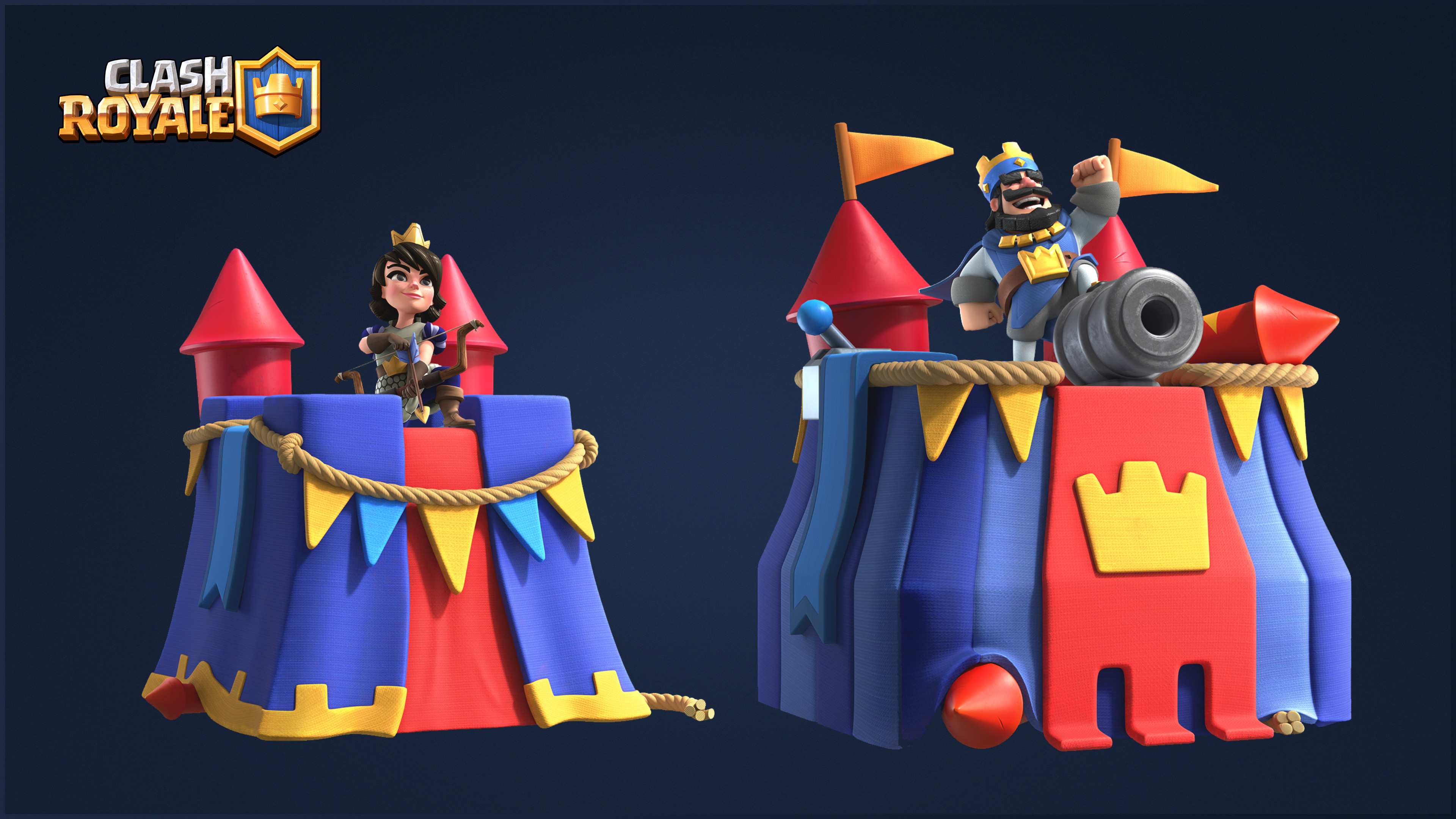 Brice Laville Saint Martin Clash Royale Tower Skins