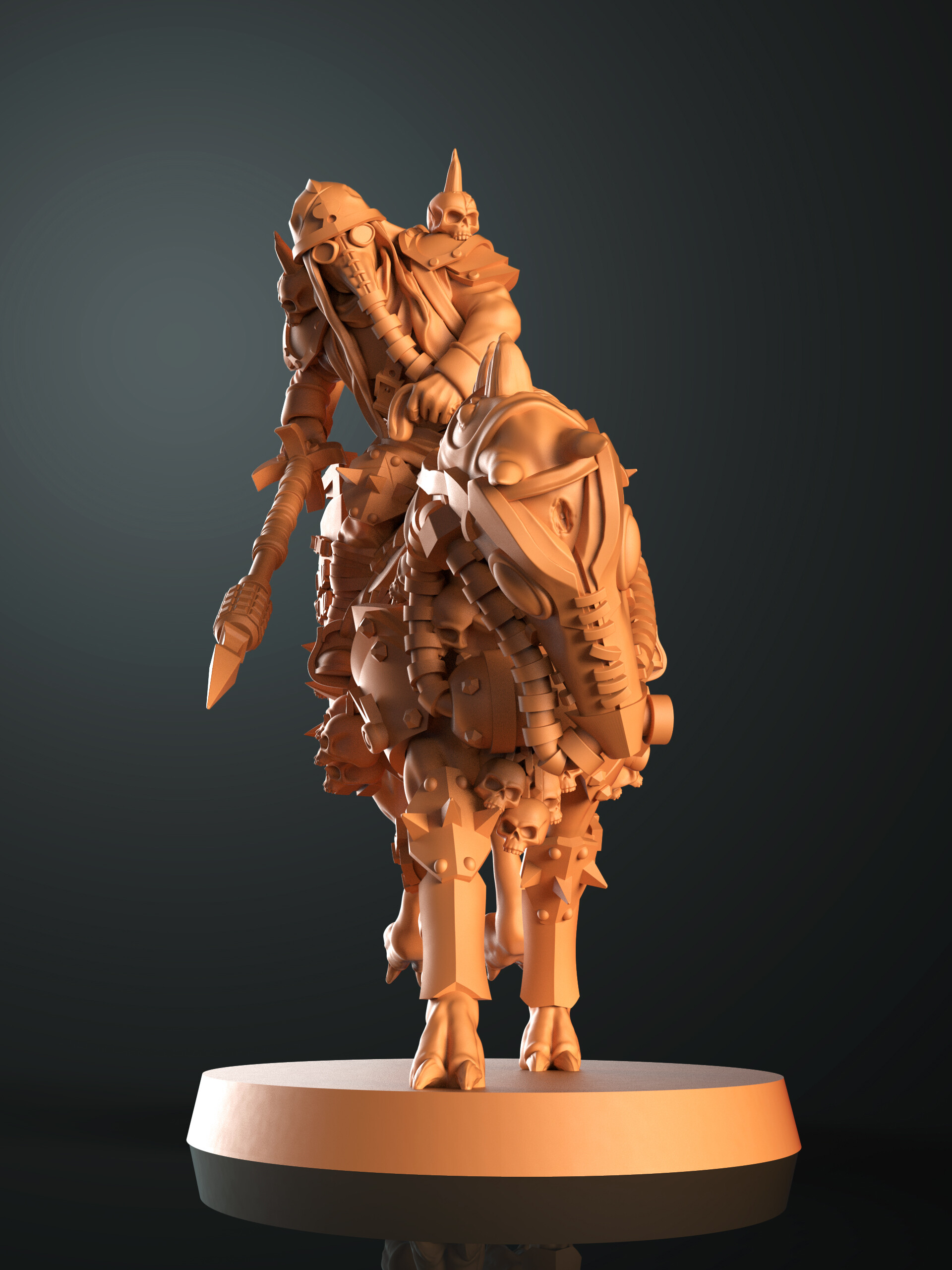 ArtStation - Plague Rider - Fallen Regiments