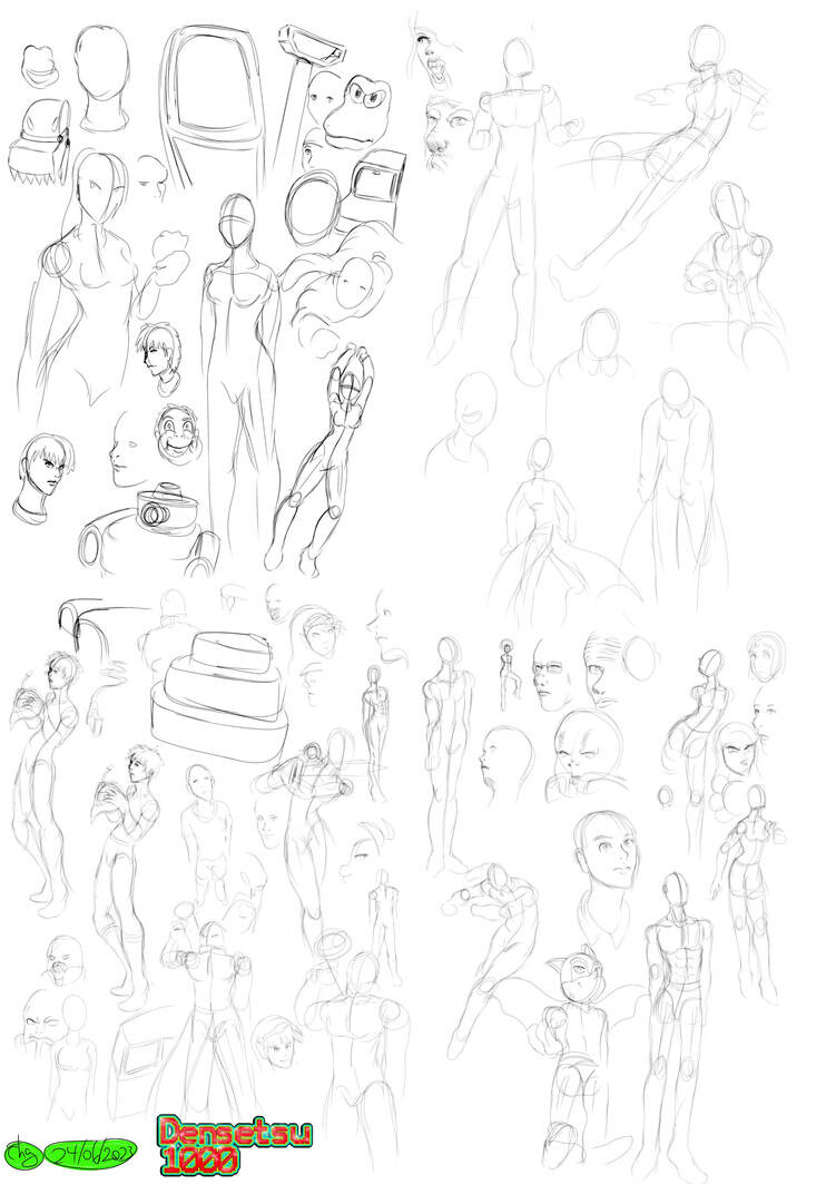 Cameron Hartley Sketch practice 24/06/2023