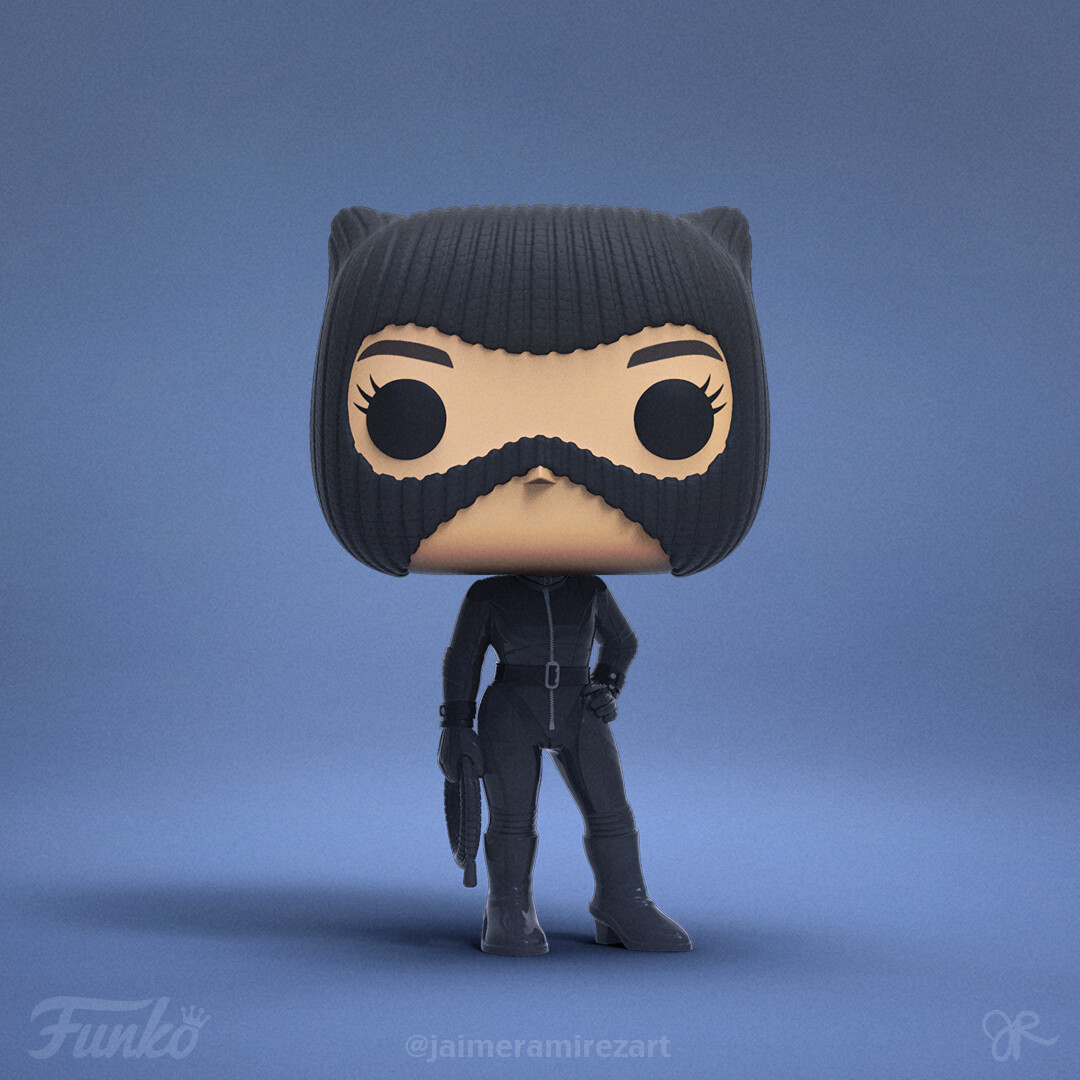 ArtStation - Funko: POP The Batman - Catwoman (Selina Kyle) ArtStation - Funko: POP The Batman - Catwoman (Selina Kyle)