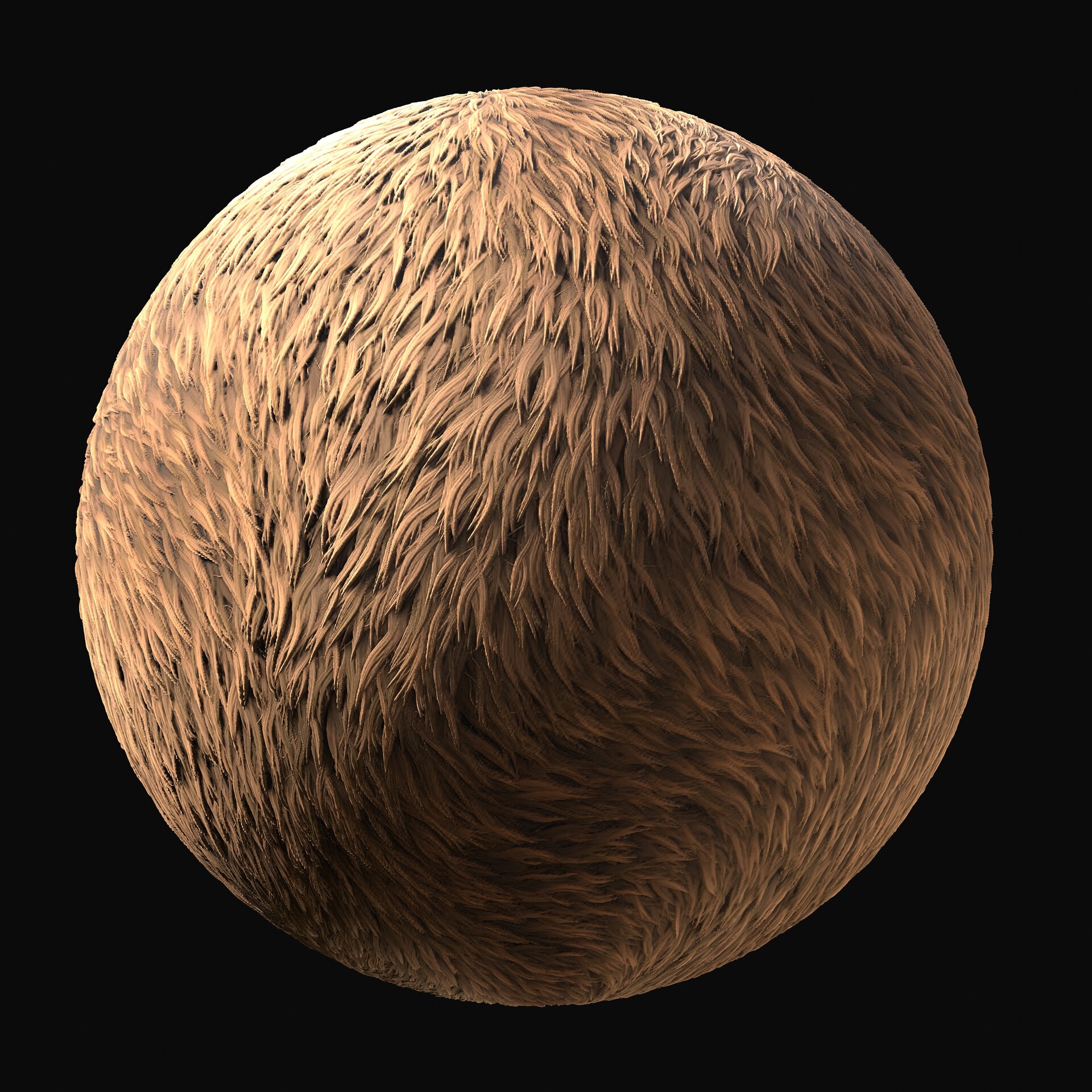 GMpeanut . - Fur(Substance painter Material made in Substance designer.)