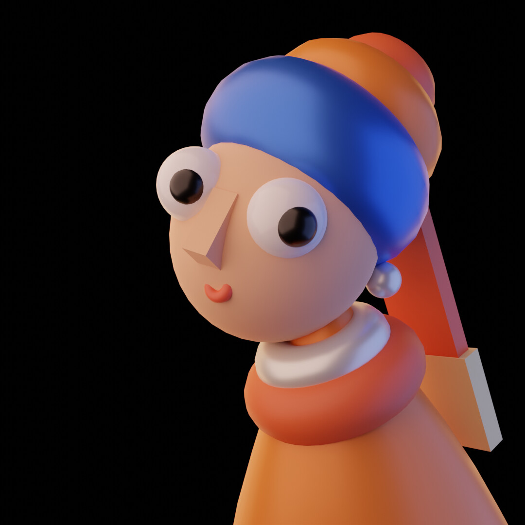 ArtStation - Girl with a Pearl Earring