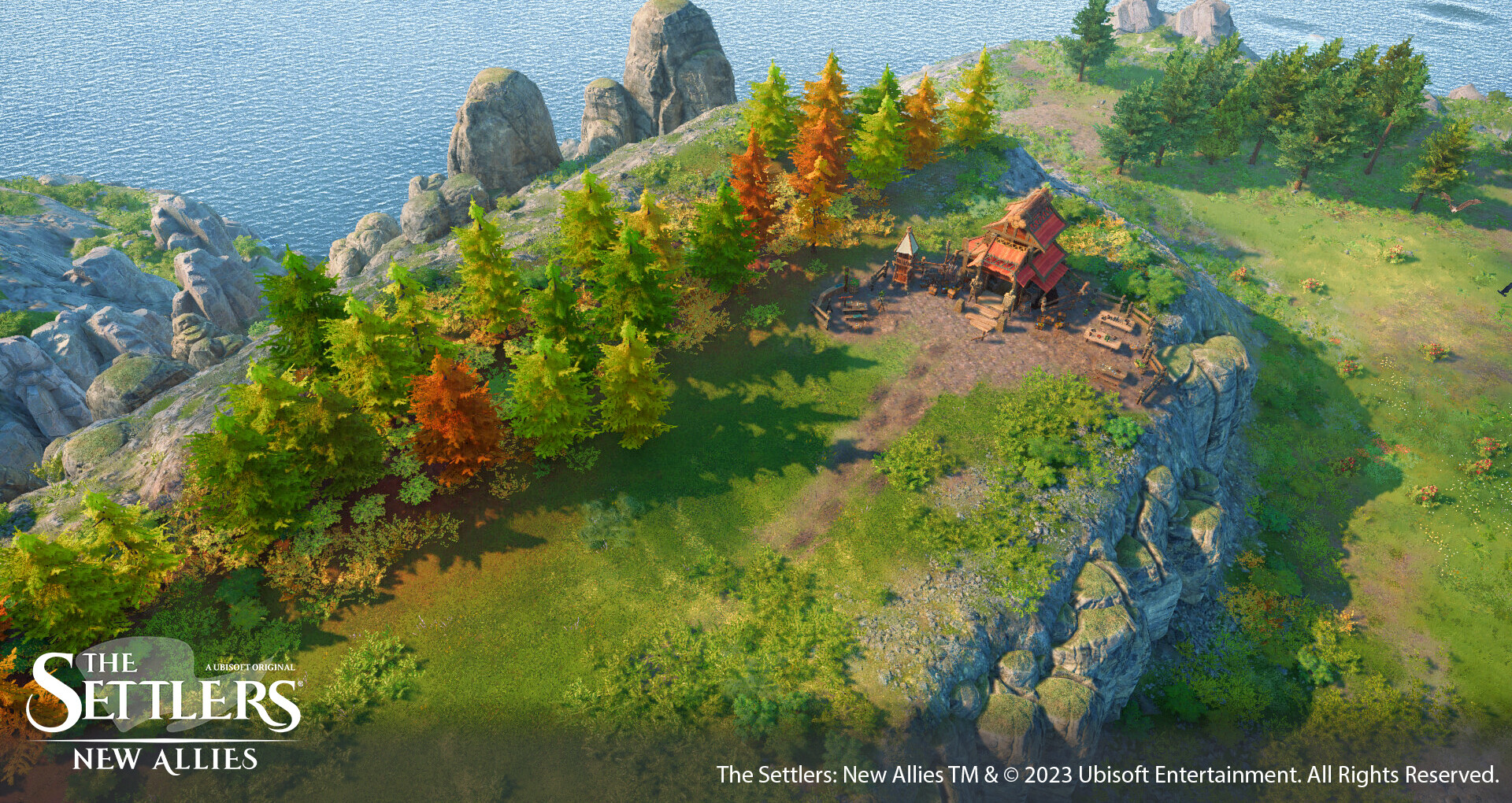 Kevin Meißner The Settlers New Allies Level Art "Goldmore"