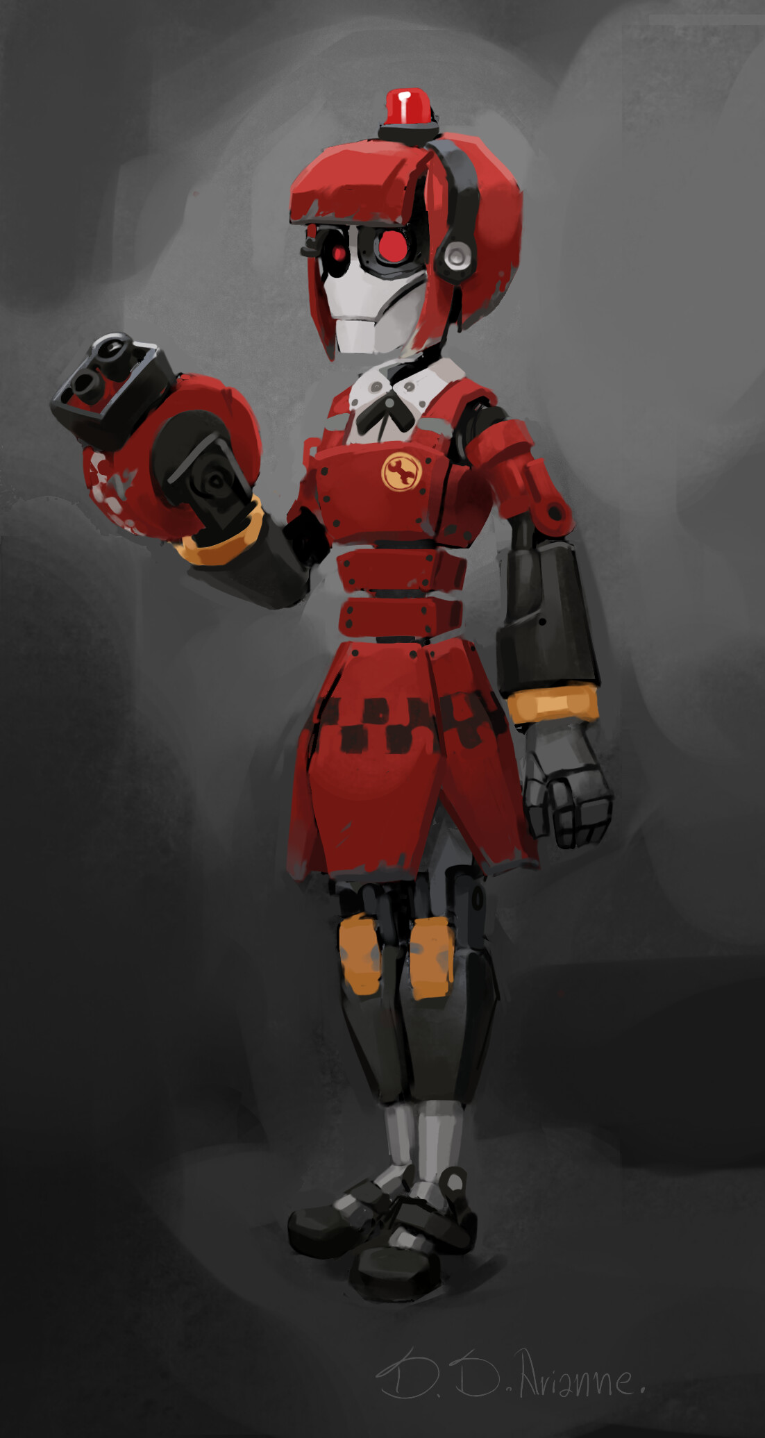 ArtStation - Mimi sentry but close to tf2 style