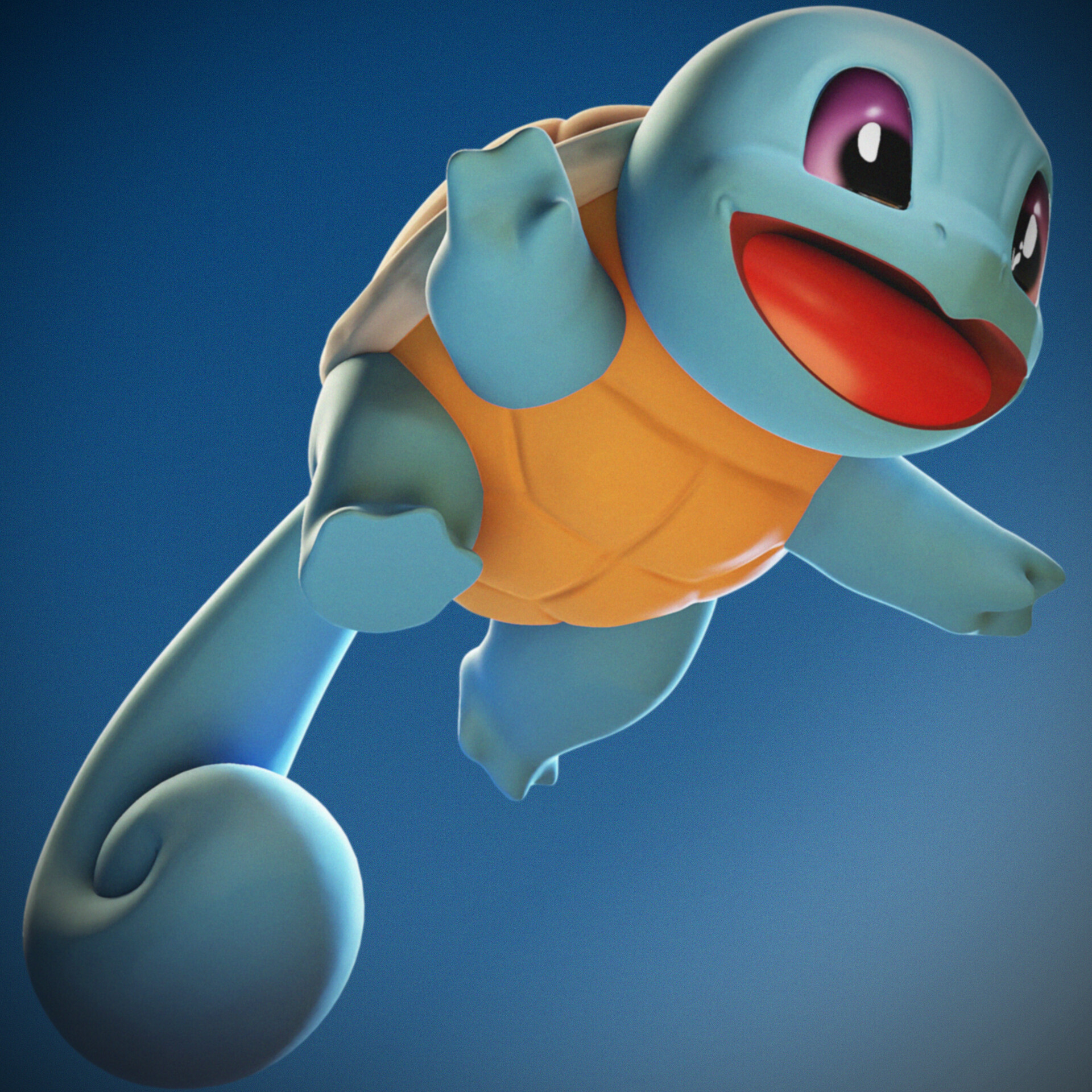 Artist creates 3D Squirtle from Pokemon Go - Buy, Sell or Upload Video  Content with Newsflare