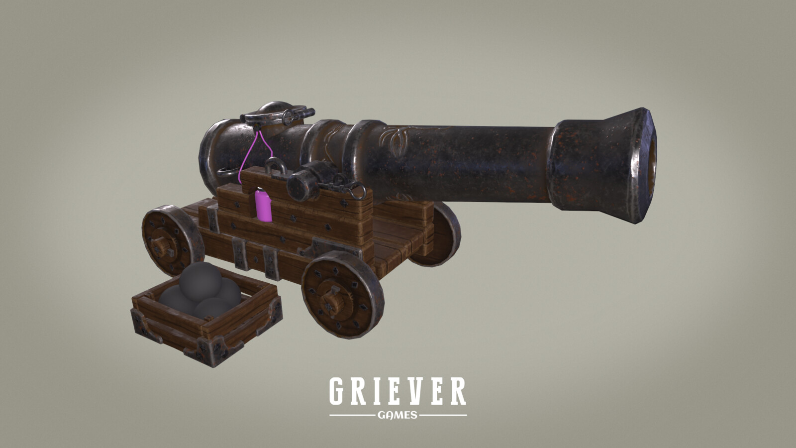 Aether Cannon | Griever Games Environment Asset