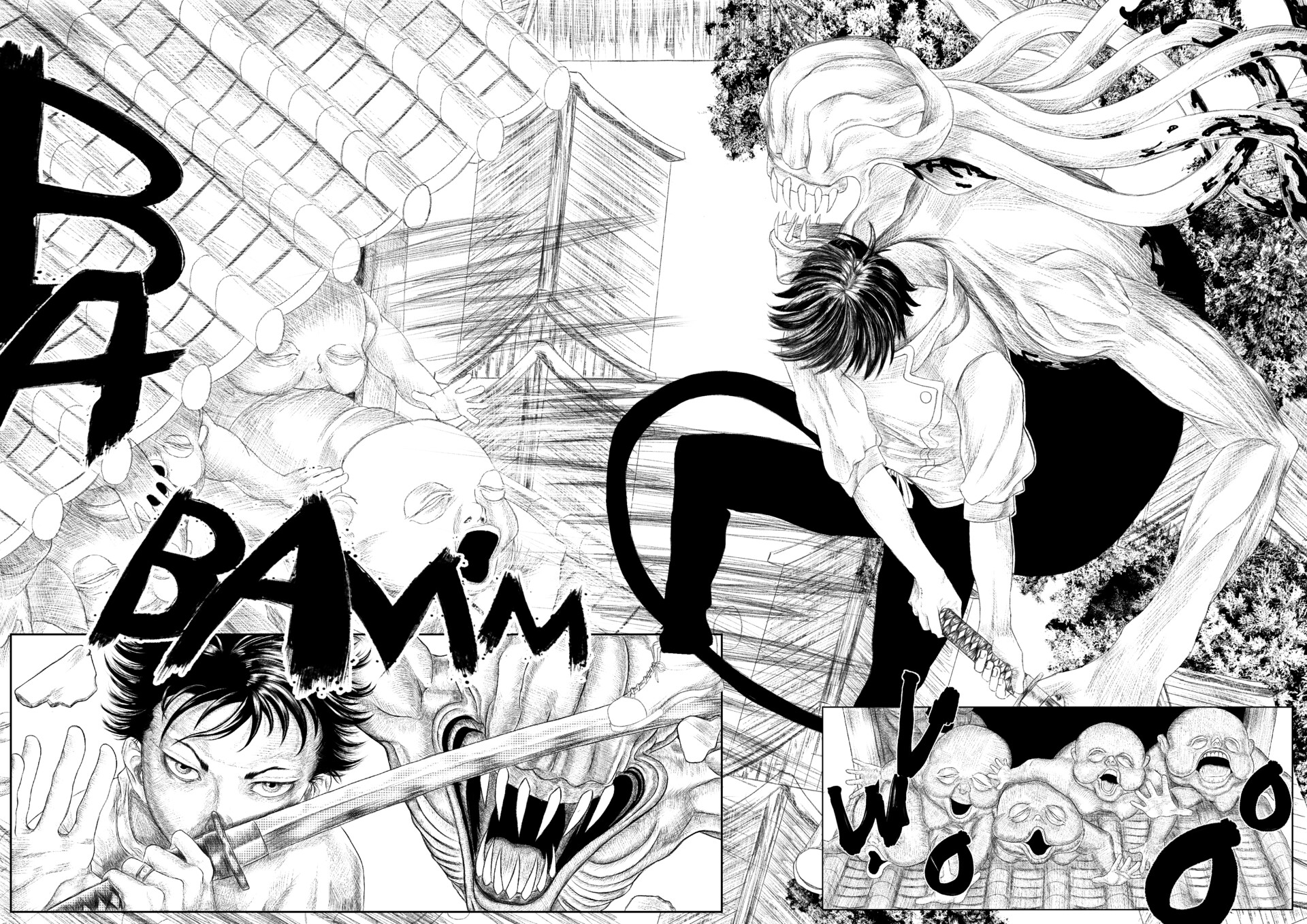 ArtStation - Jujutsu kaisen Manga Panels