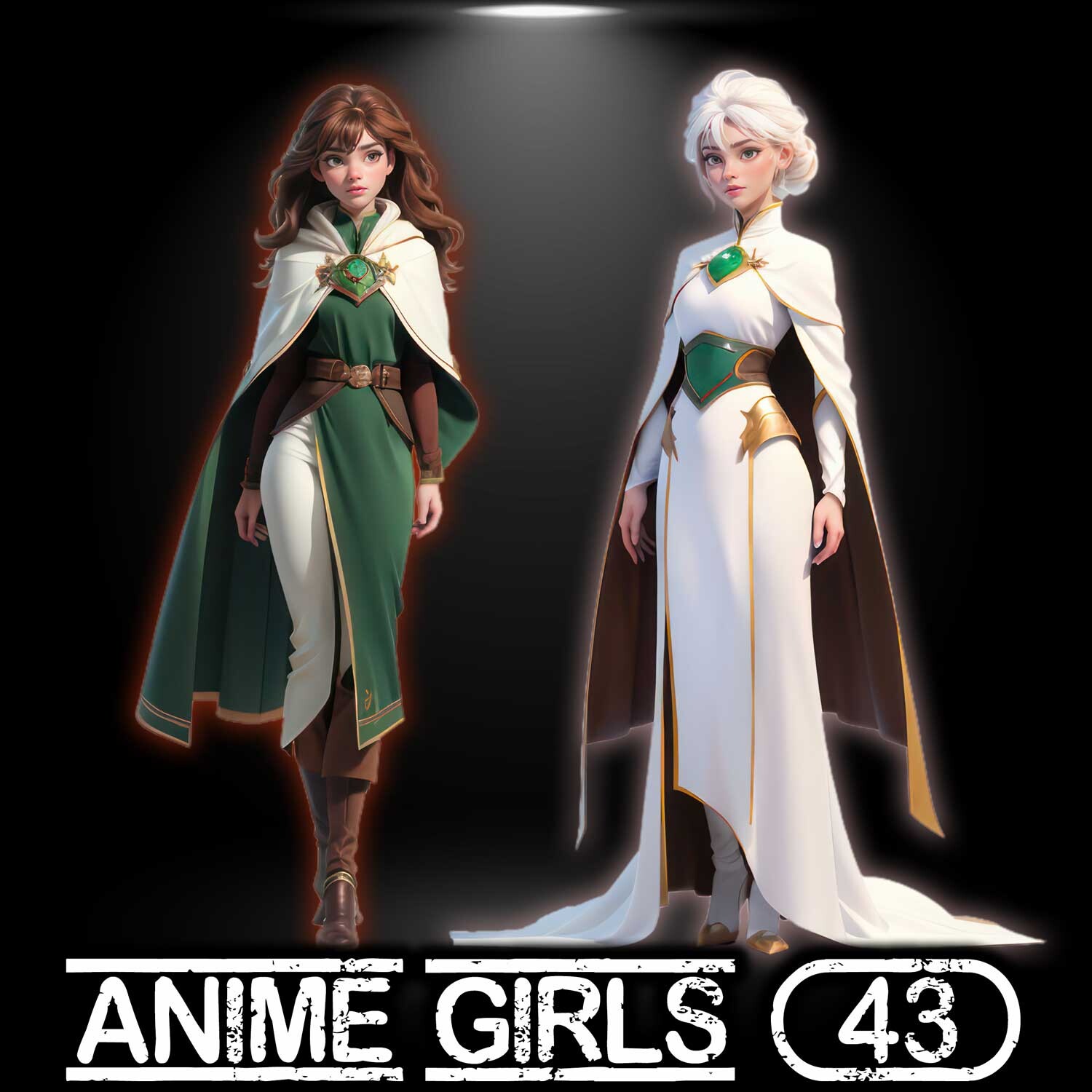 ArtStation - Design Character anime girl