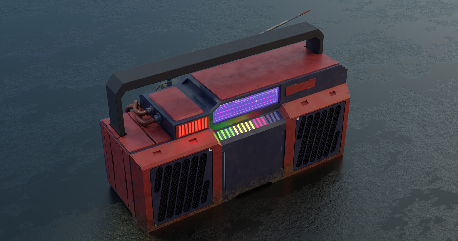 ArtStation Cyberpunk Radio