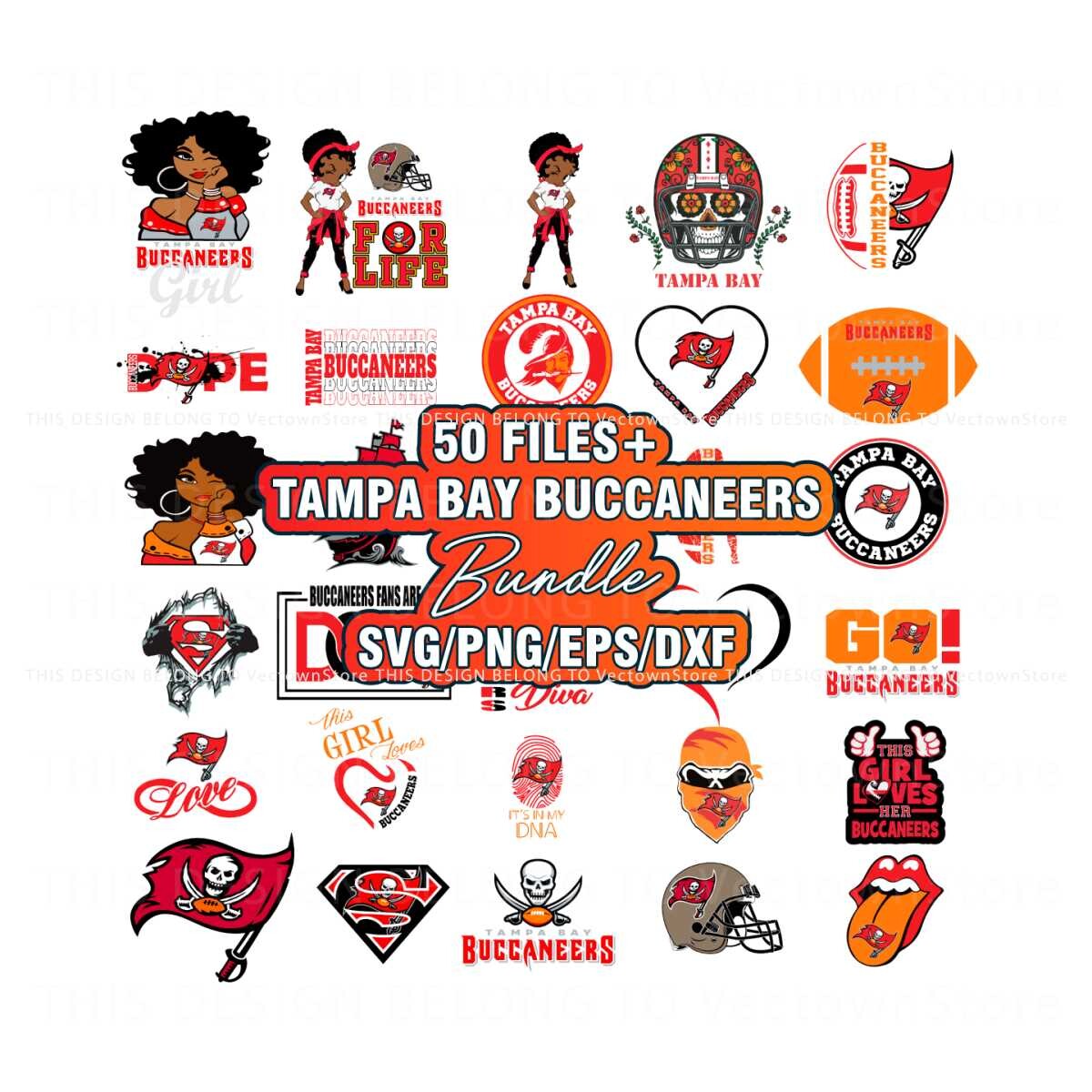 ArtStation - Tampa Bay Buccaneers SVG NFL Team SVG Bundle Download