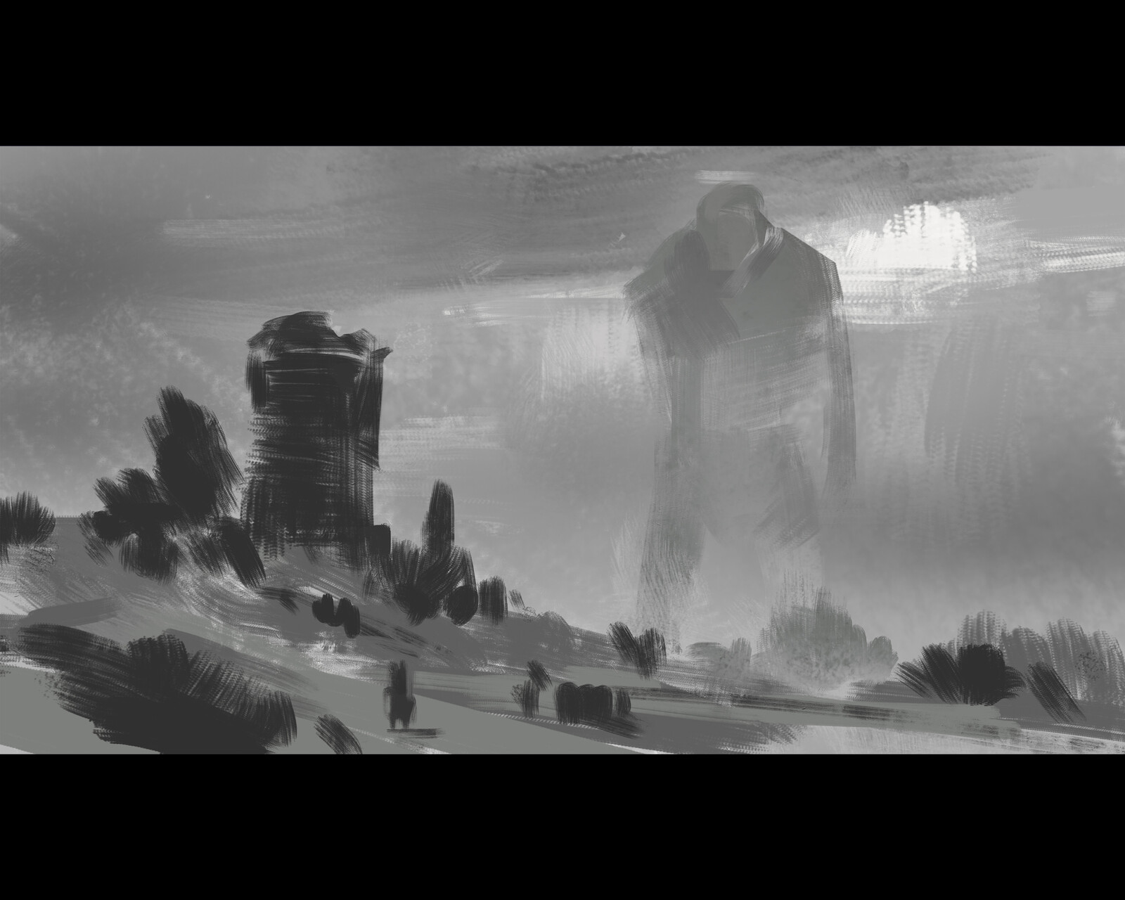 Rough Composition Sketch