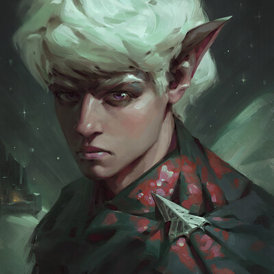 Adrian. Character Portrait.