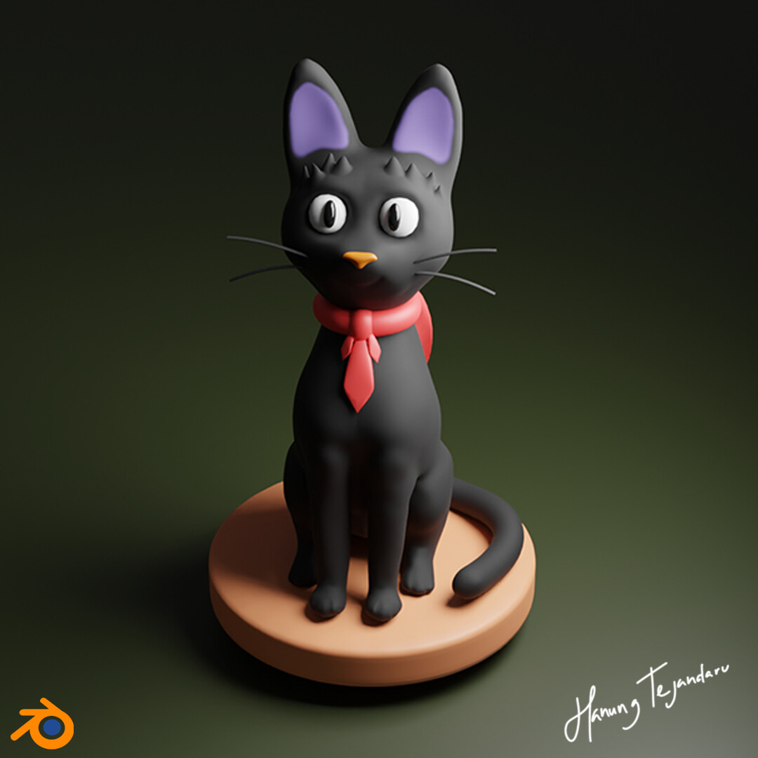 ArtStation - 3D Stylied Cat