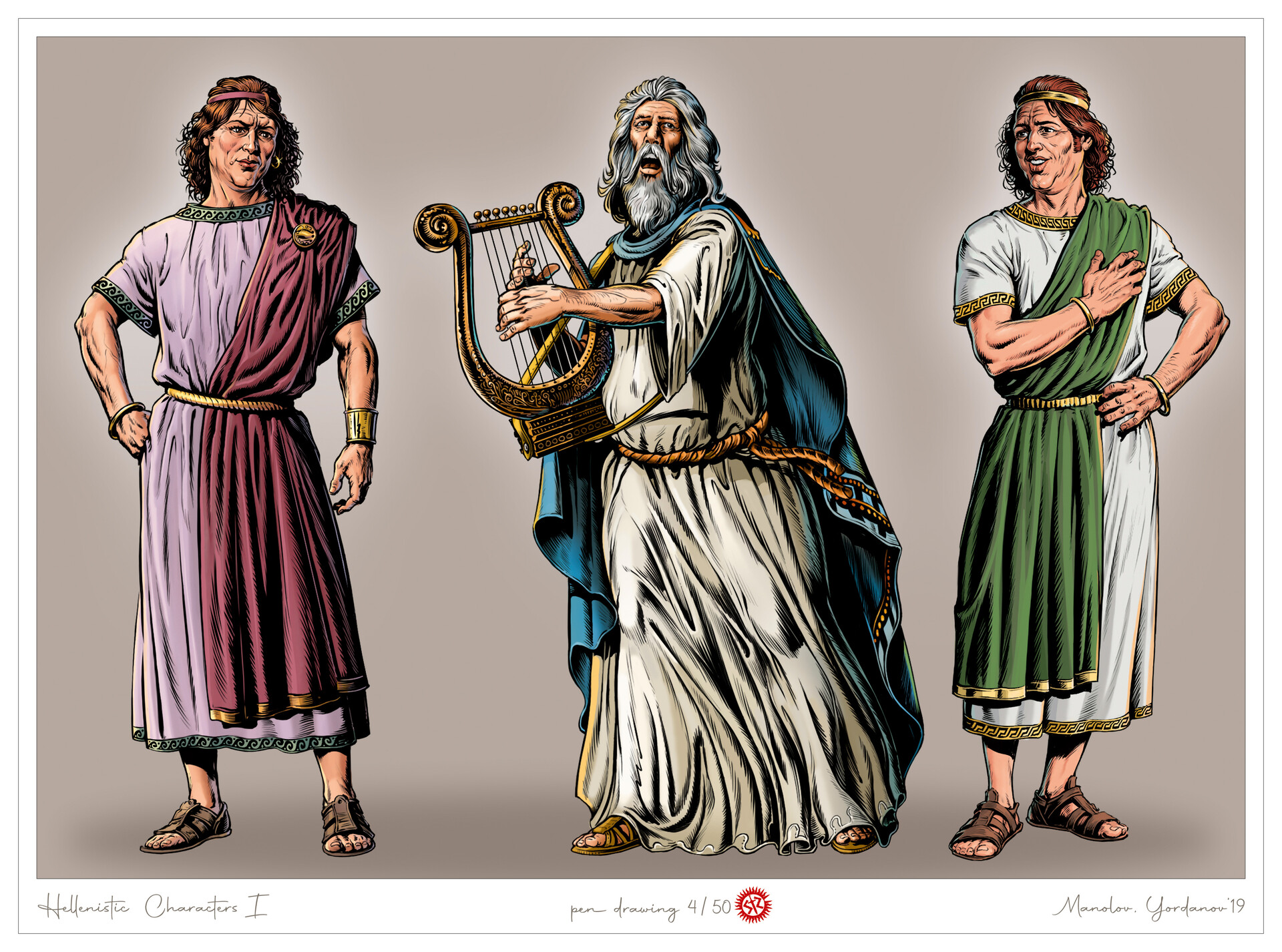 ArtStation - Hellenistic Characters I, with Yordanov