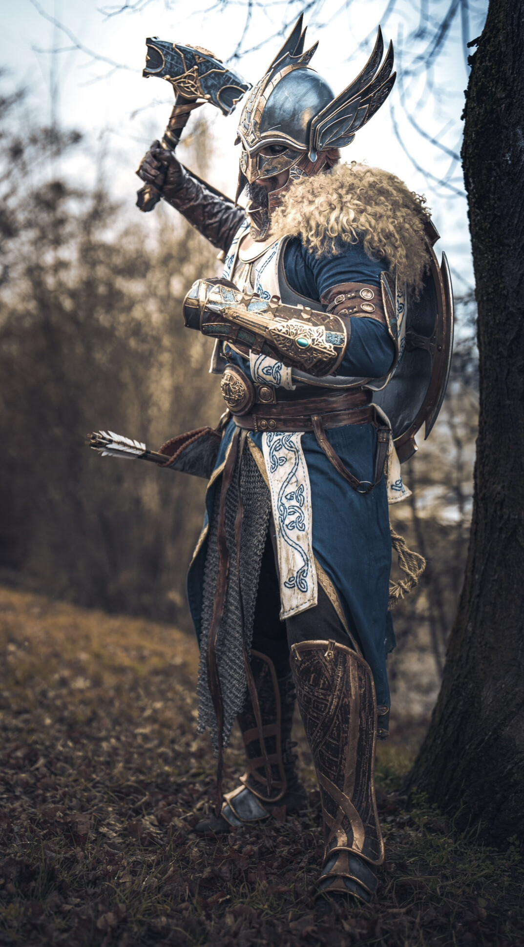 Artstation thor armor set from assassinscreed valhalla