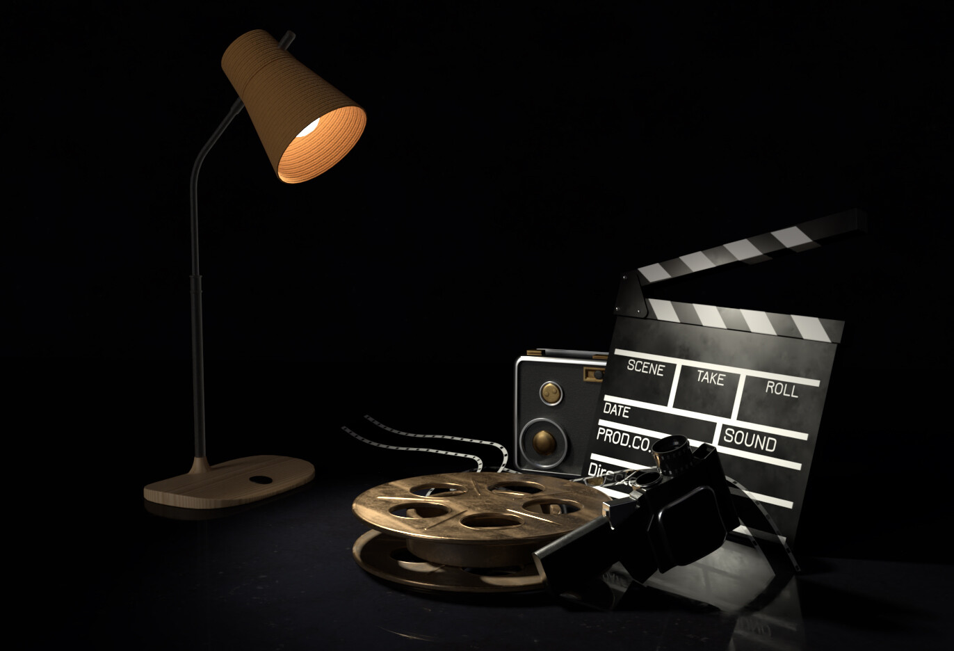 ArtStation Capturing Cinematic Magic 3D Renderings of Classic Movie