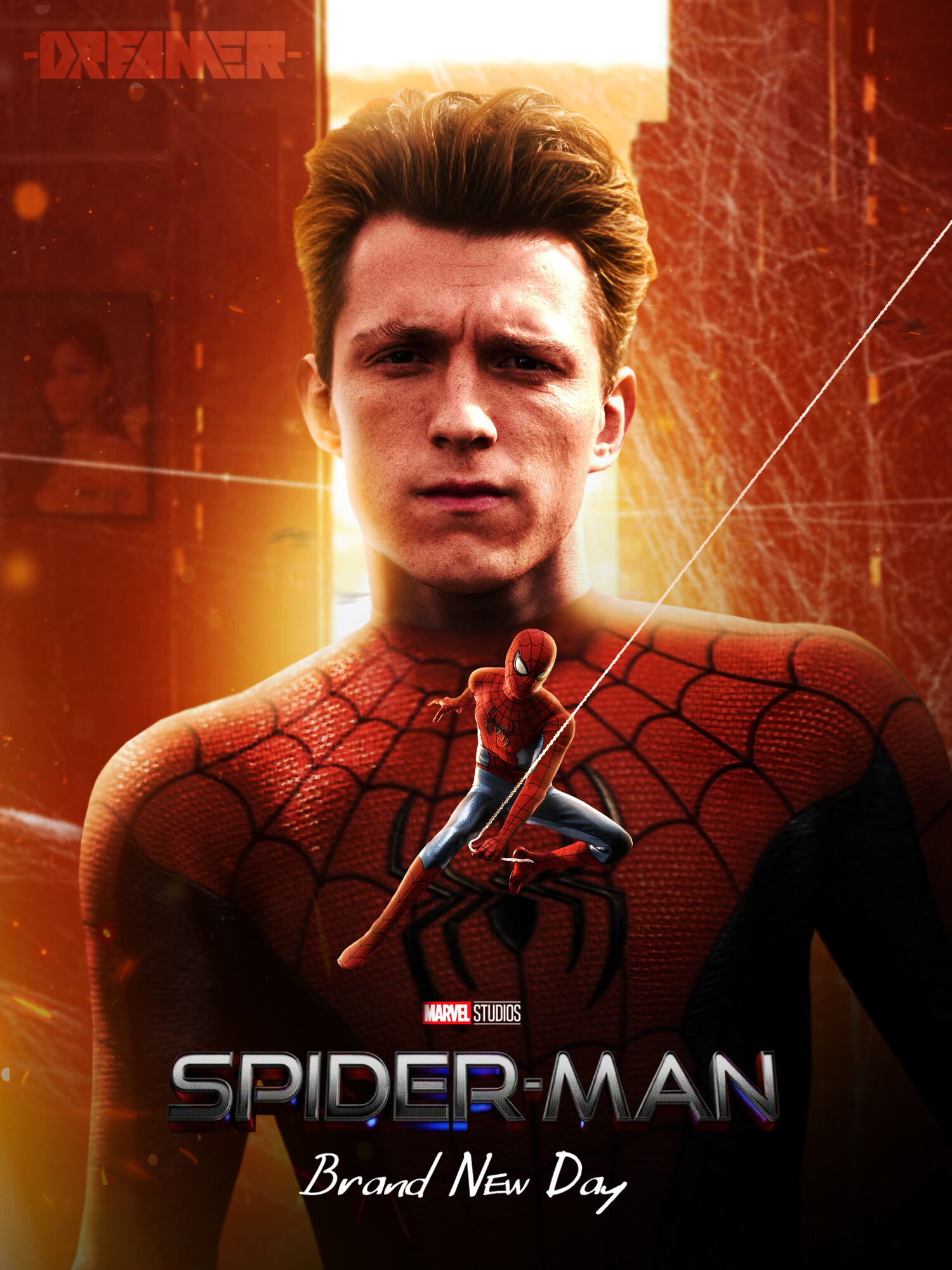 ArtStation - Marvel Spider-Man 4 MCU: Tom Holland Movie Poster