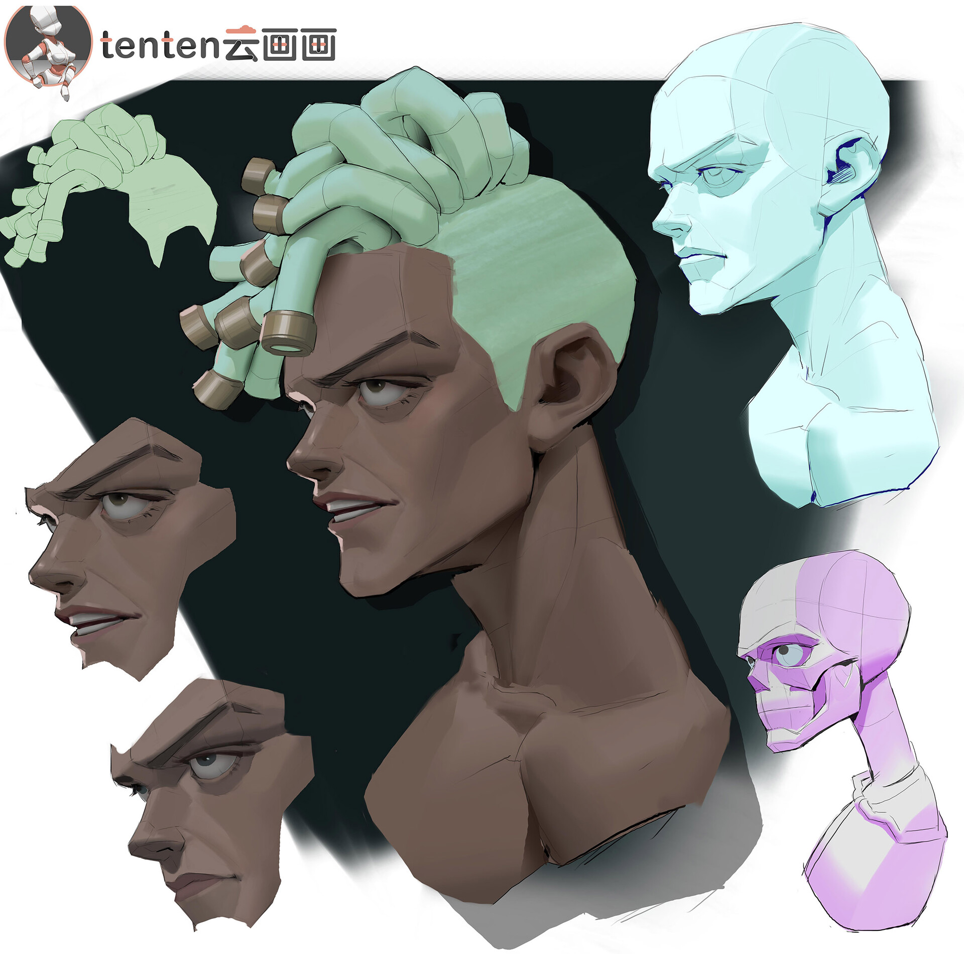 动态集：二次元动漫人体素材.Q版人物篇, image size:1920x1899