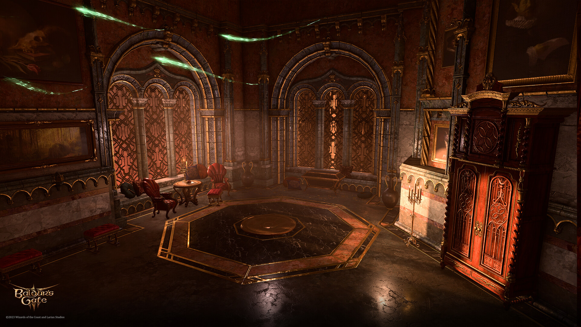 Edward Vanderghote Baldur's Gate 3 House of Hope visual exploration