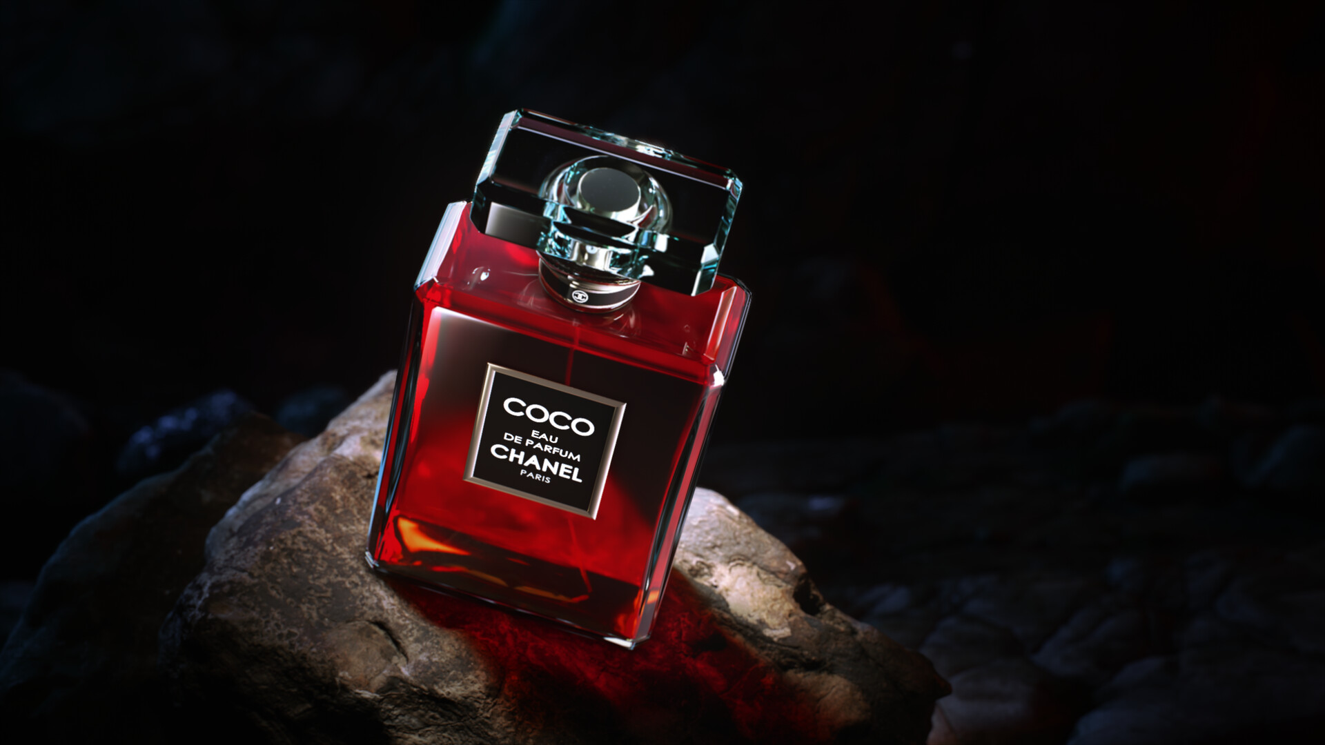 ArtStation - CGI - Coco Chanel Perfume - A Visual Breakdown