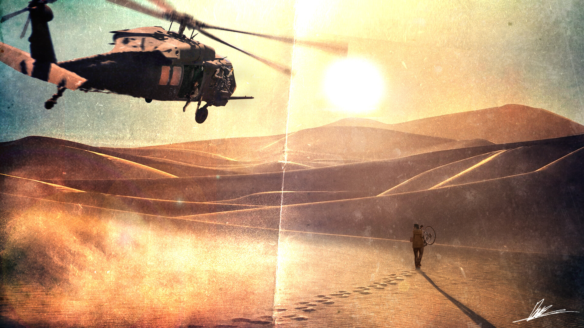 ArtStation BLACK HAWK DOWN 2