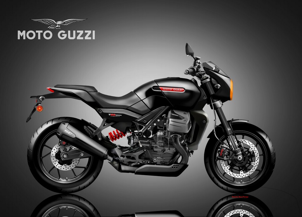 MOTO GUZZI V 100 REGINA NERA