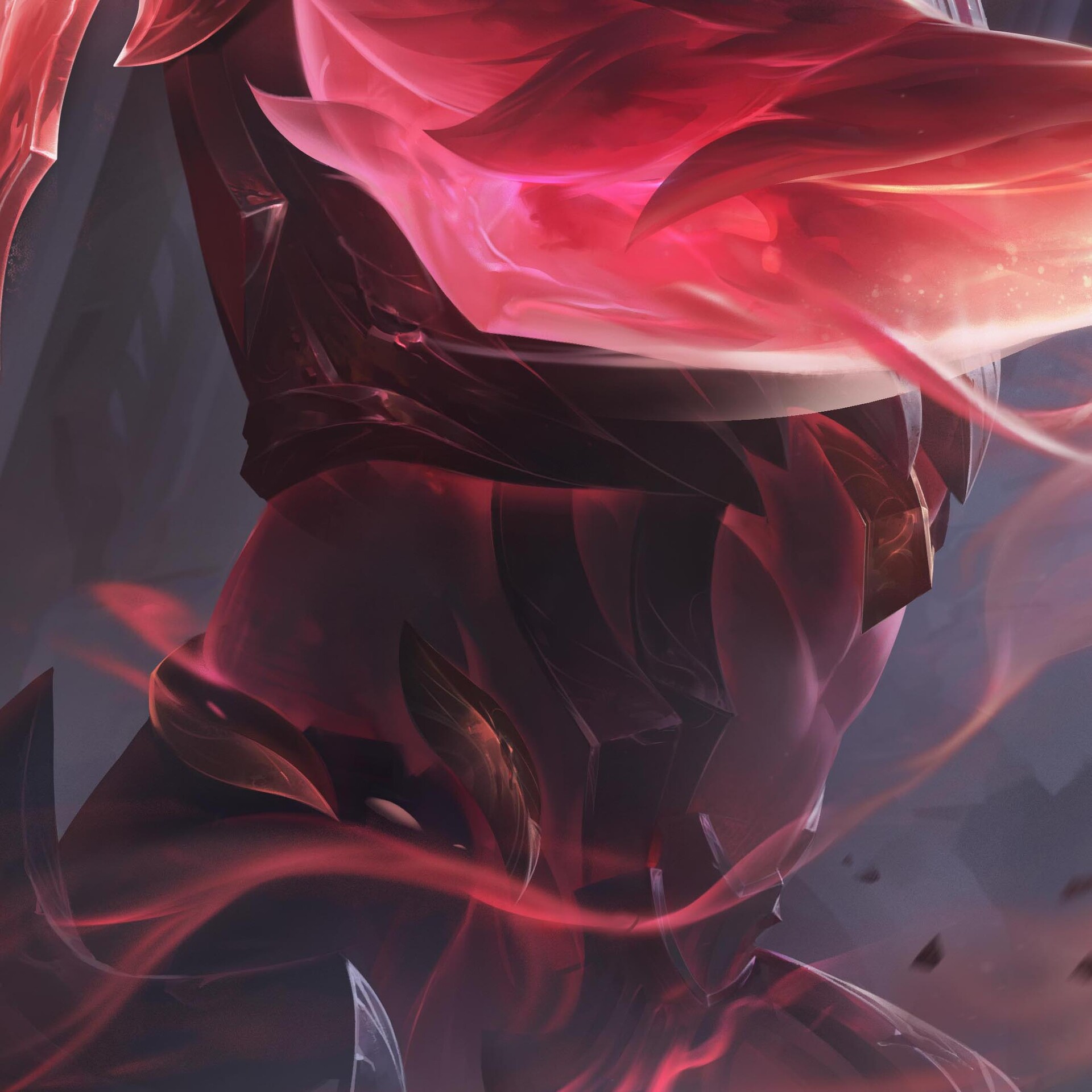 ArtStation - Ashen Knight Shen Emberwoken Mythic Chroma, image size:1920x1920