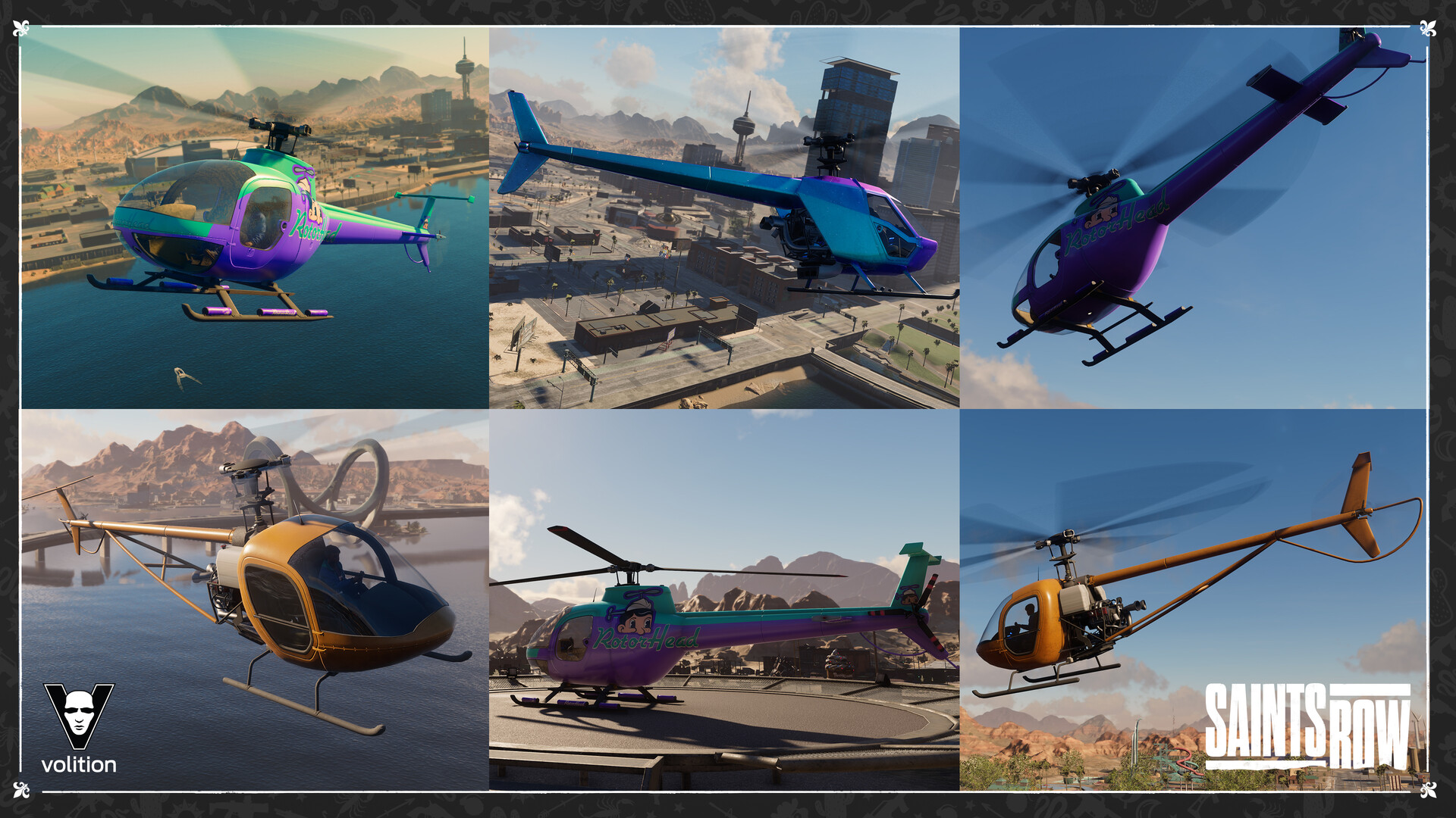 Saints Row Where to Find Helicopter