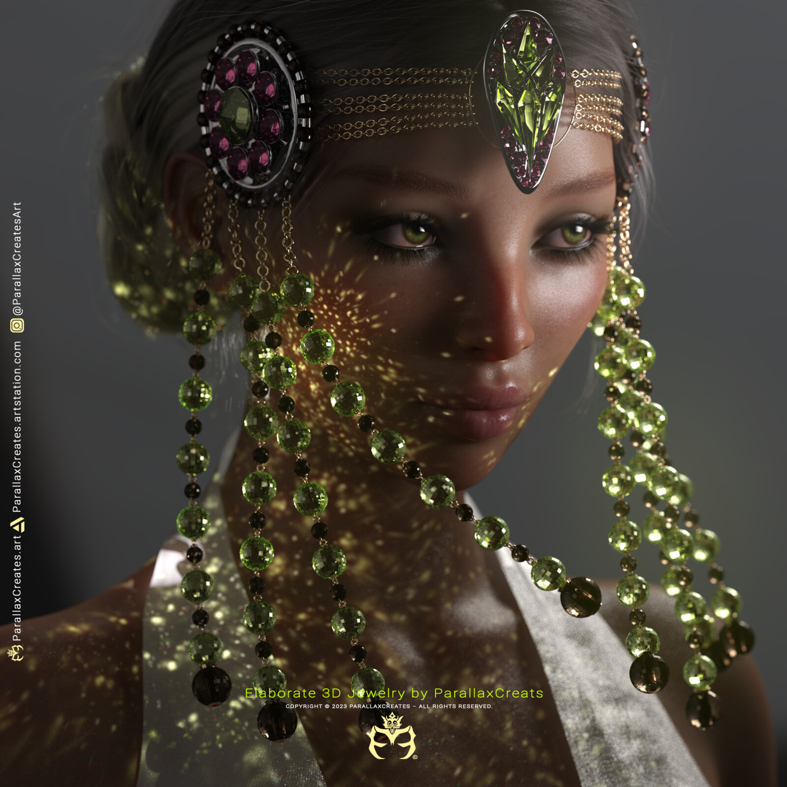 Rigged 3d Jewelry by ParallaxCreates