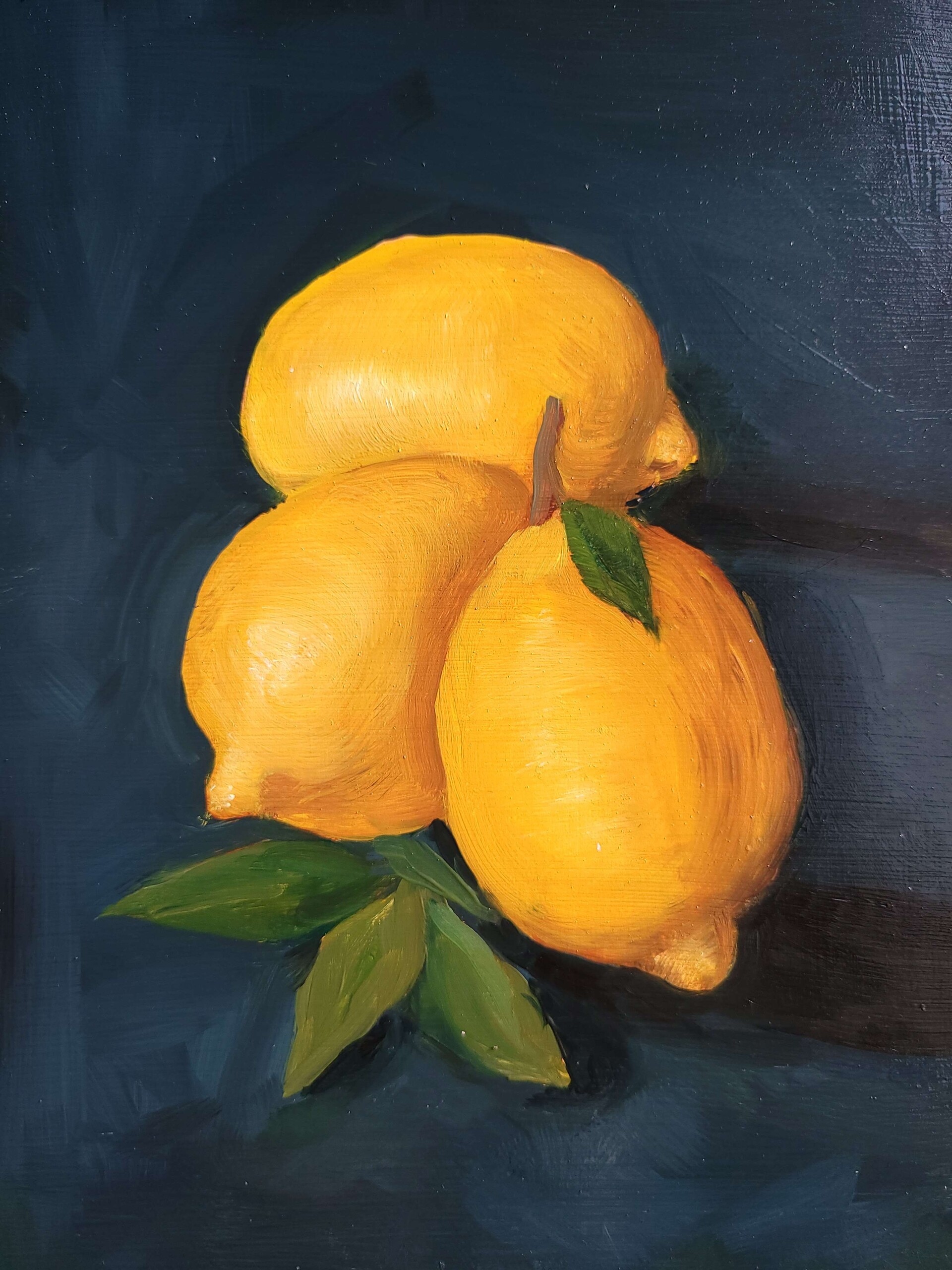 ArtStation - Lemon Study in Oil