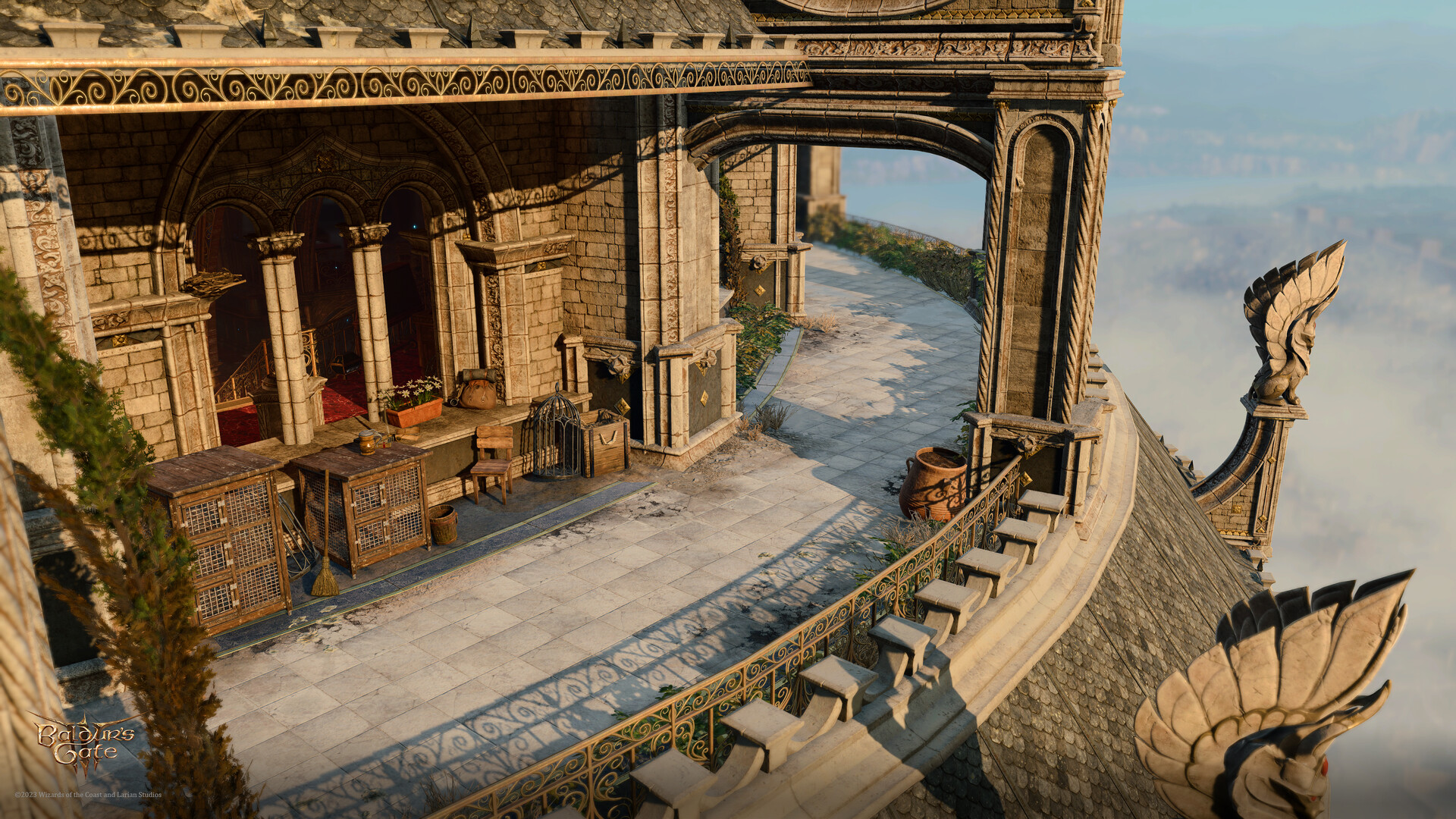 Gondor Tower with Trebuchet – BuildaMOC