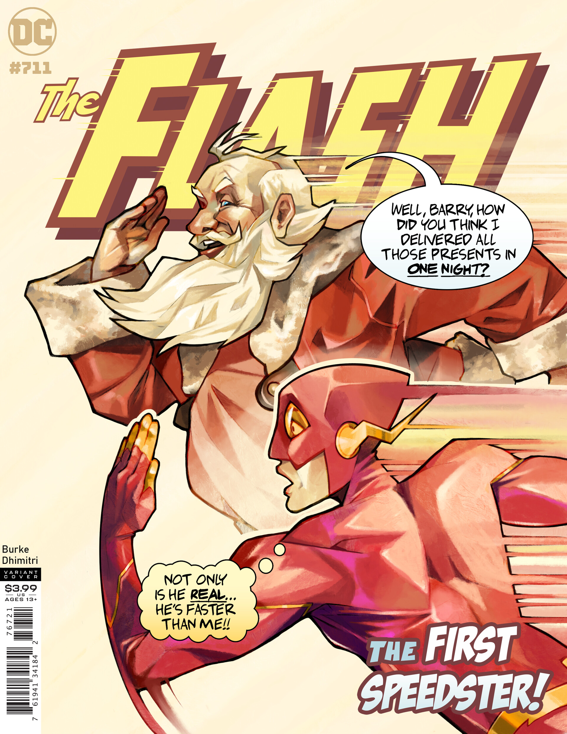 Jack Burke - The Flash meets Santa Claus