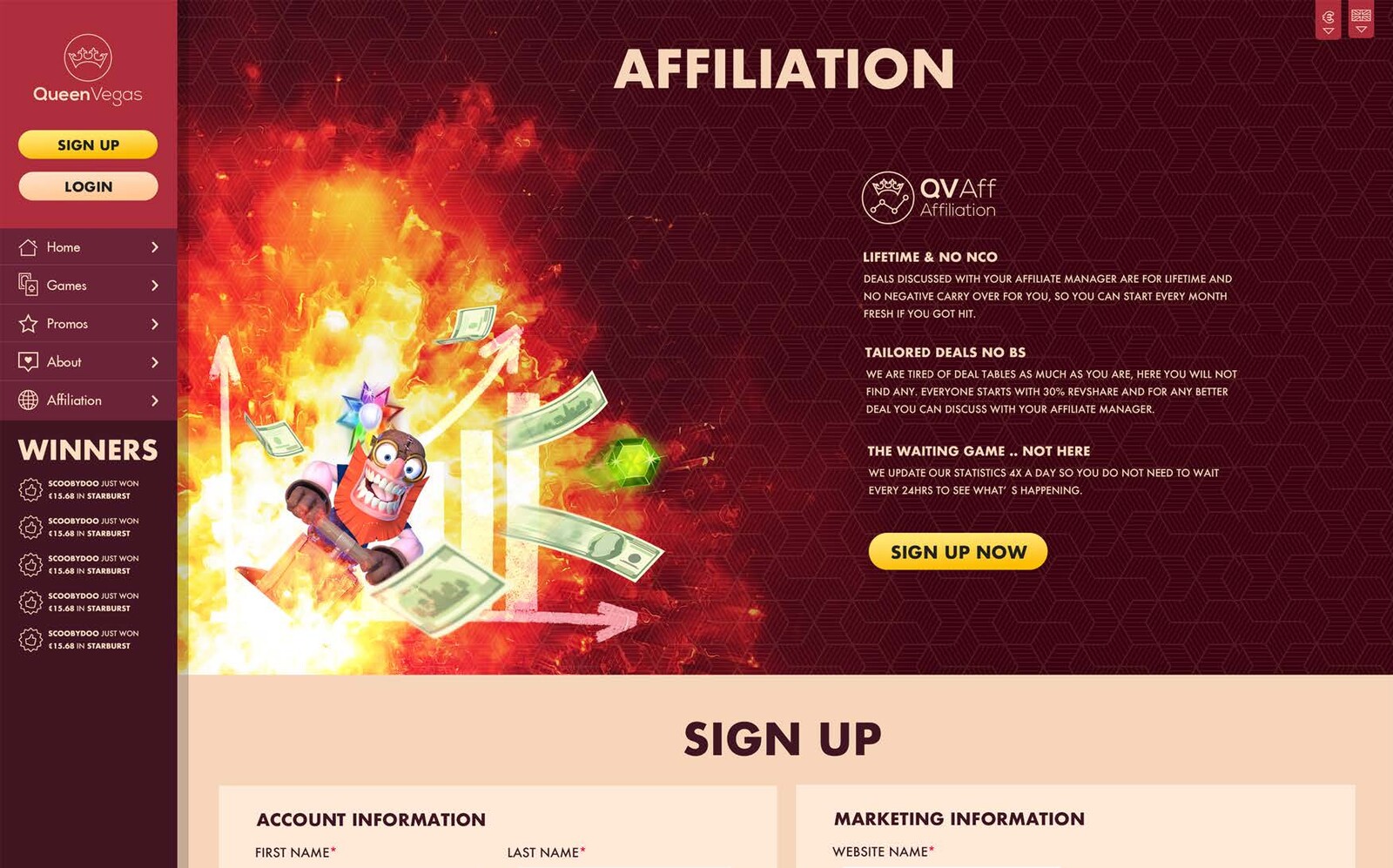 Website Design for Affiliates