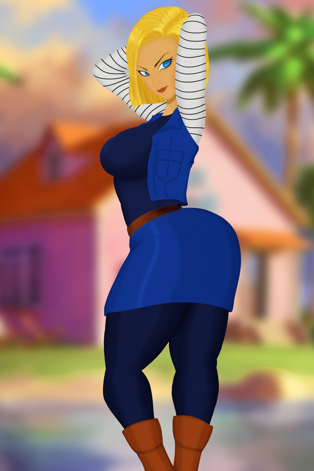 ArtStation - Android 18