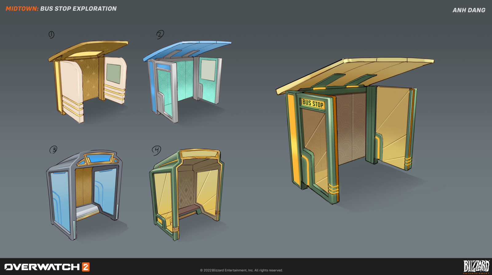 bus stops