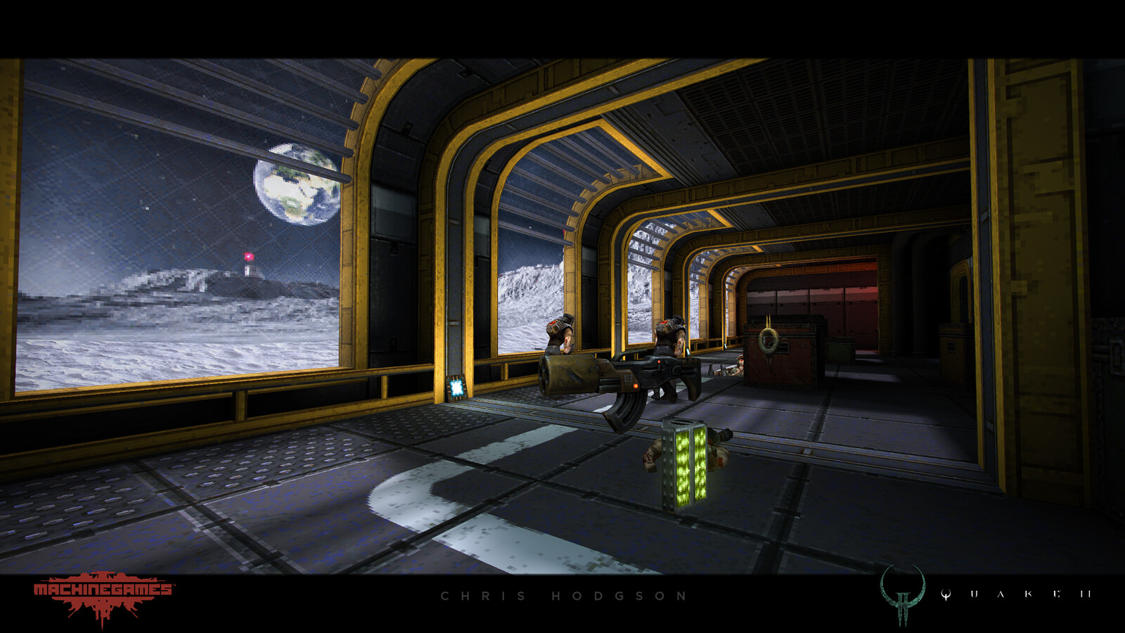 My Skybox and texture work being used in the Operation: Corpse Run episode by Andrew Yoder