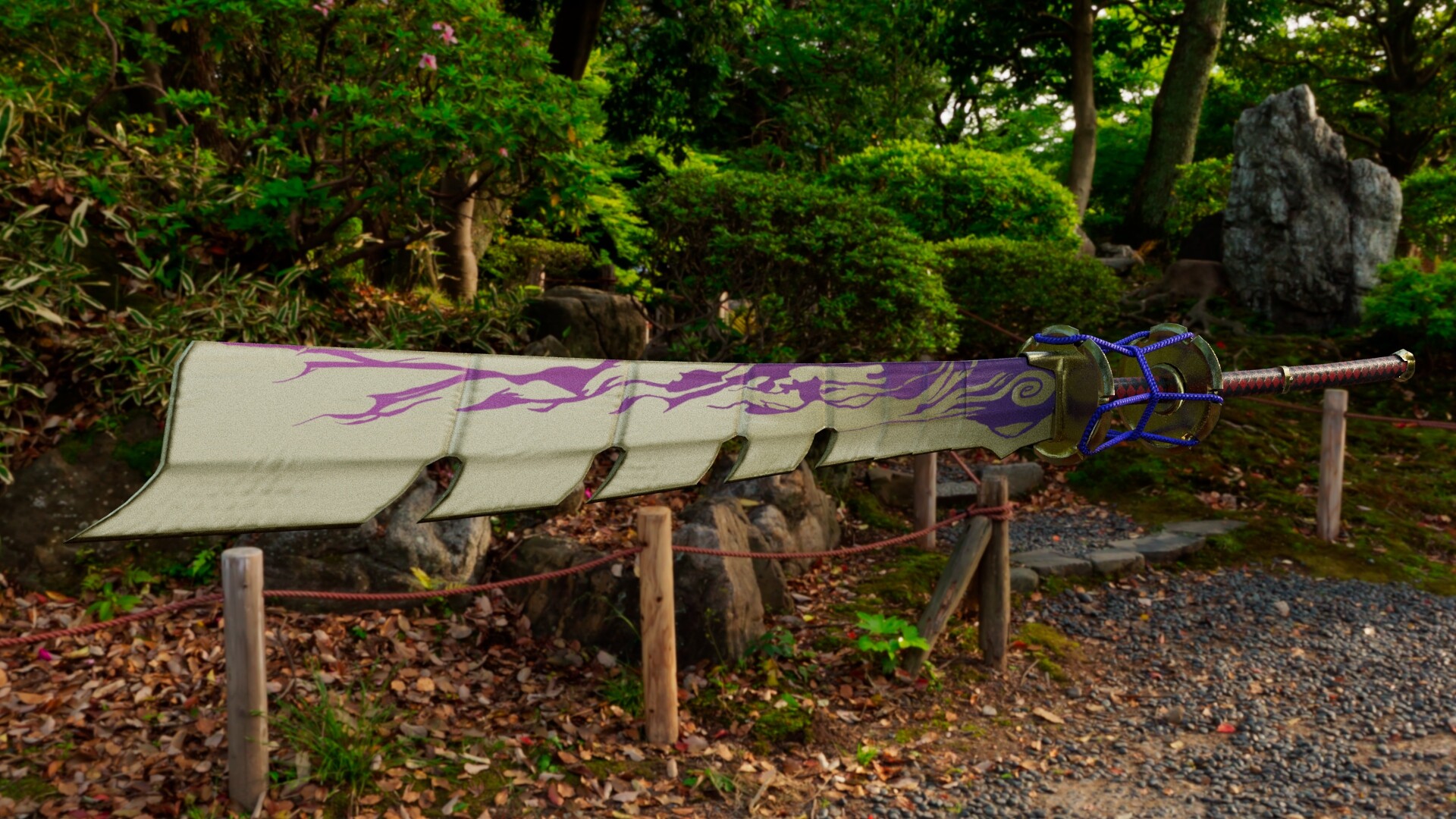 ArtStation - Sinister Shade Sword 禍ツ太刀ノ幽鬼アガラ