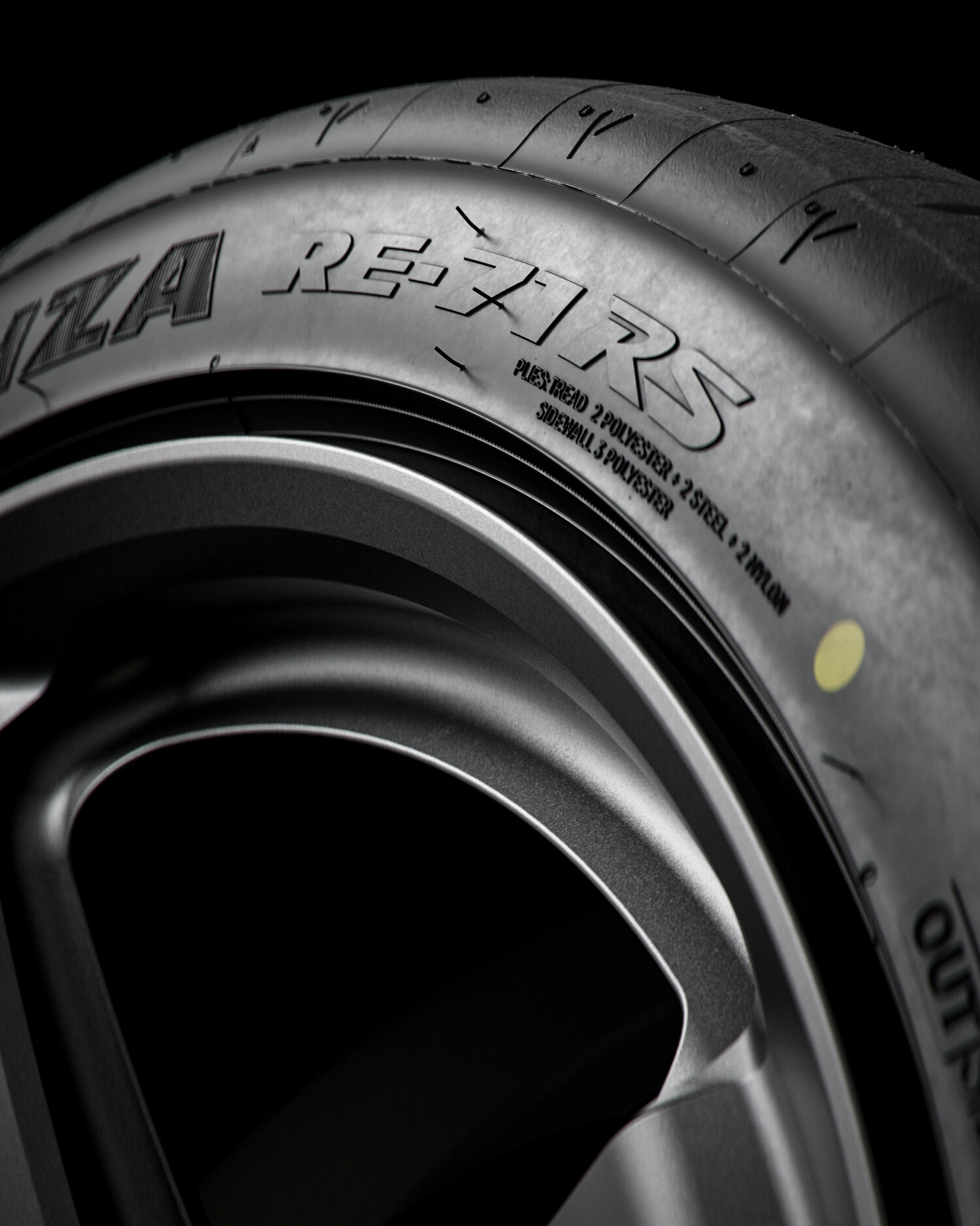 ArtStation - Bridgestone Potenza RE-71RS • 235/40 R18 (95W ArtStation - Bridgestone Potenza RE-71RS • 235/40 R18 (95W
